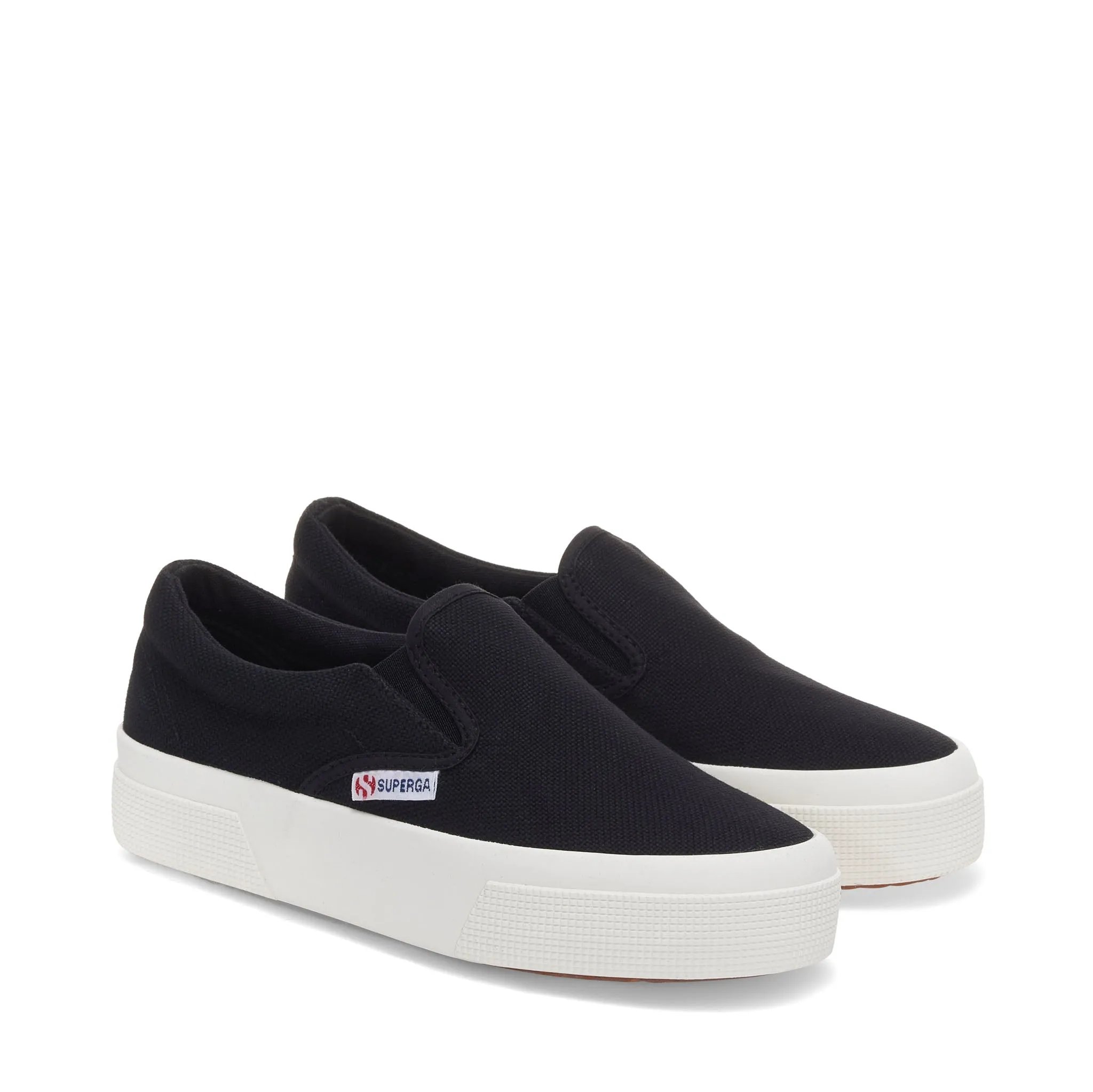 2740 Platform Slip-on Sneakers - Black