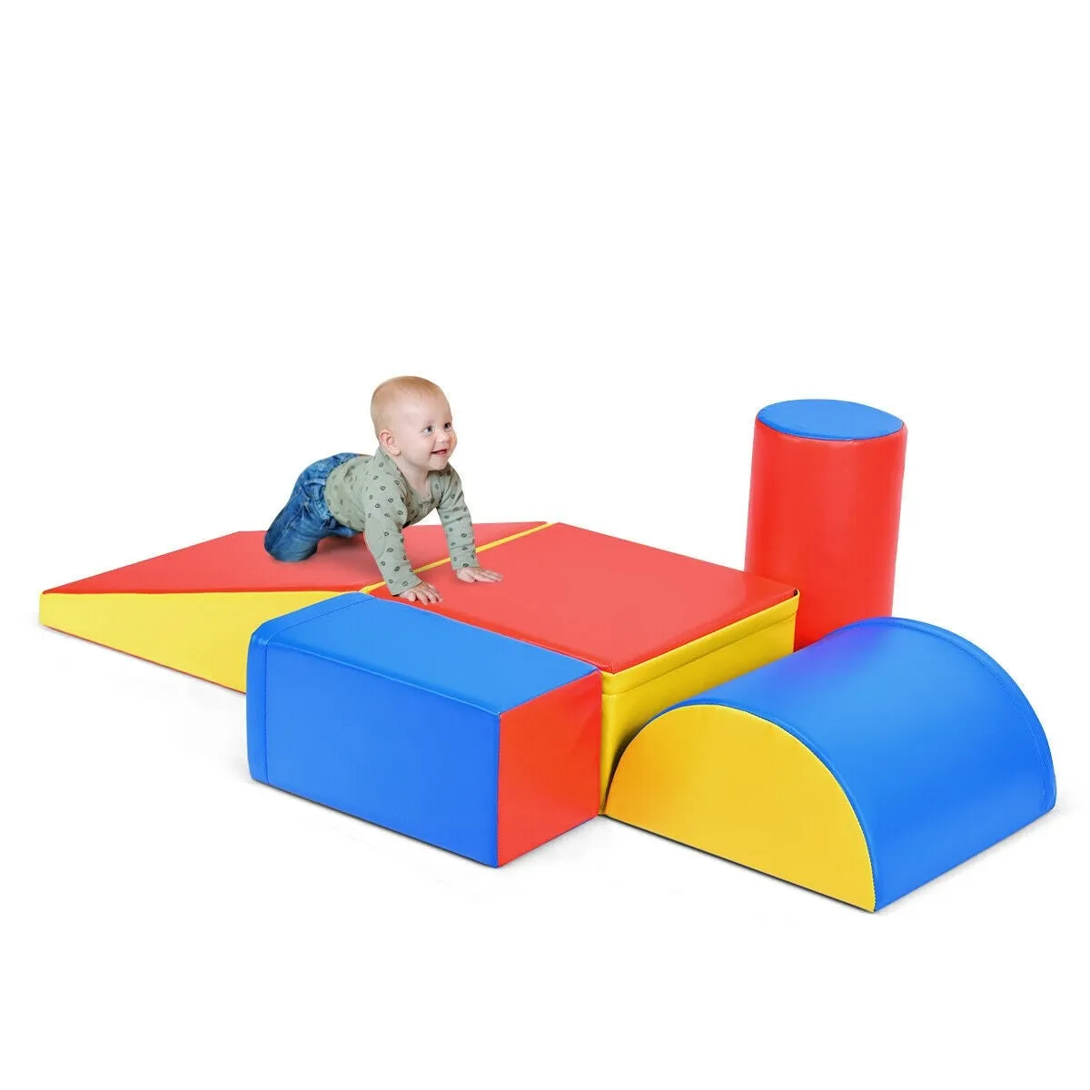 5-Piece Crawl and Climb Foam Play Set