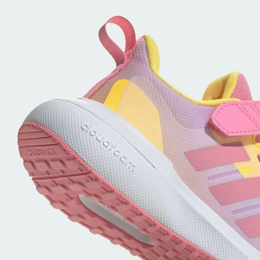 ADIDAS FORTARUN 2.0 ELASTIC LACE - KIDS - SPARK/PINK BLISS