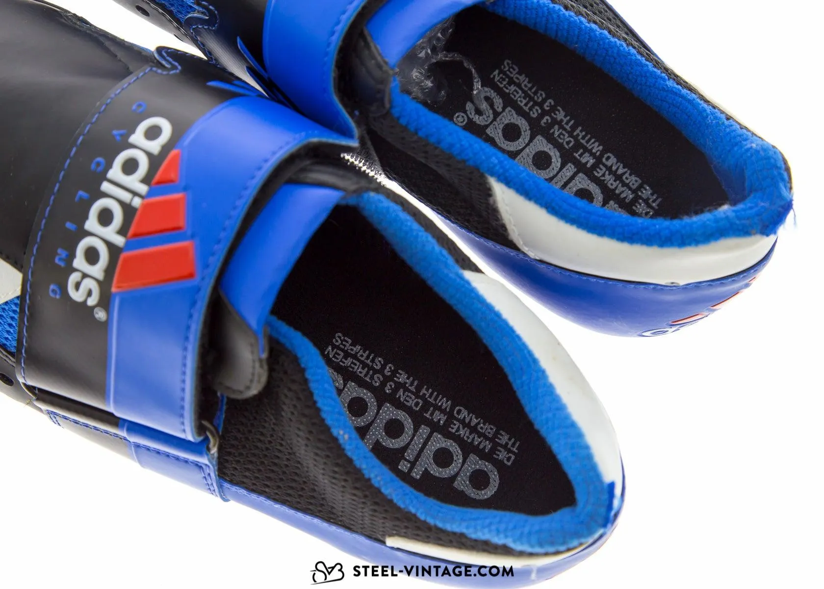 Adidas Tridynamic Blue Cycling Shoes NOS 43 1/3