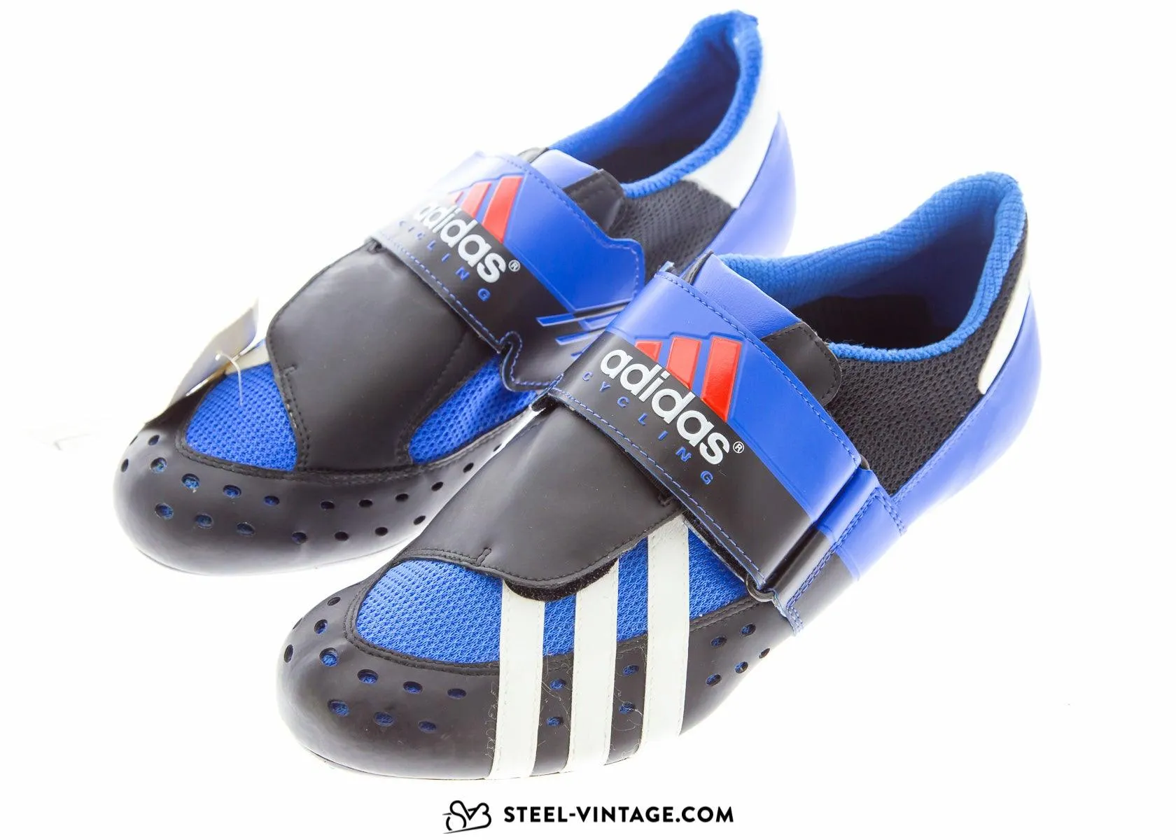 Adidas Tridynamic Blue Cycling Shoes NOS 43 1/3