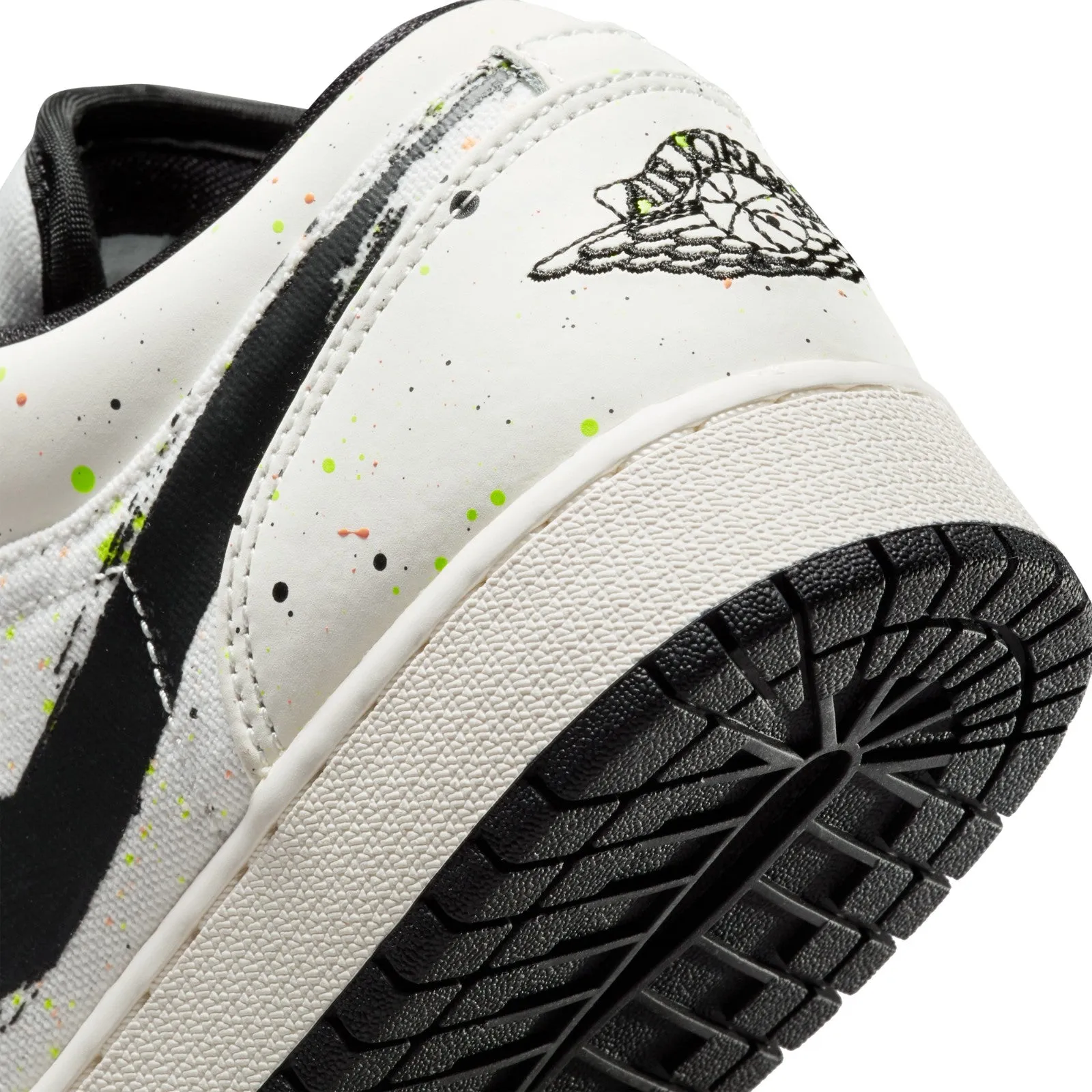 Air Jordan 1 Low SE 'Paint Splatter' GS DH3295-100