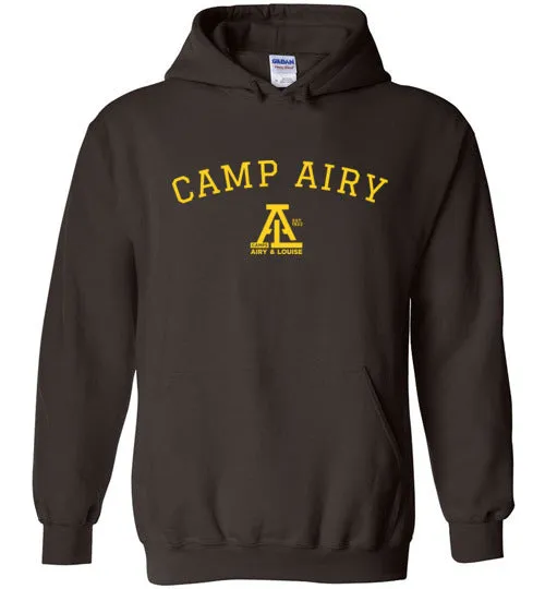 Airy Collegiate Heavy Blend Hoodie Adult