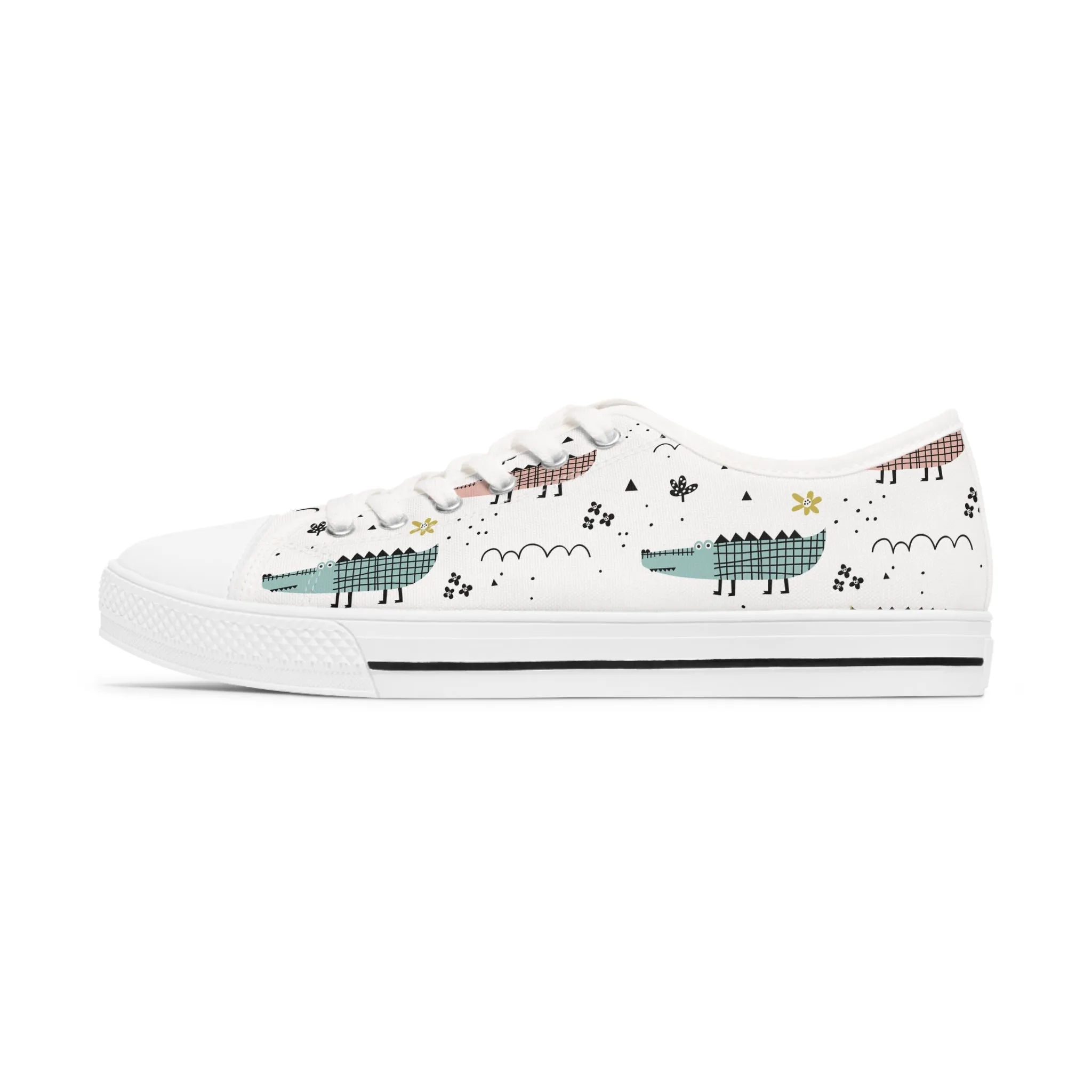 Alligator Women's Low Top Sneakers