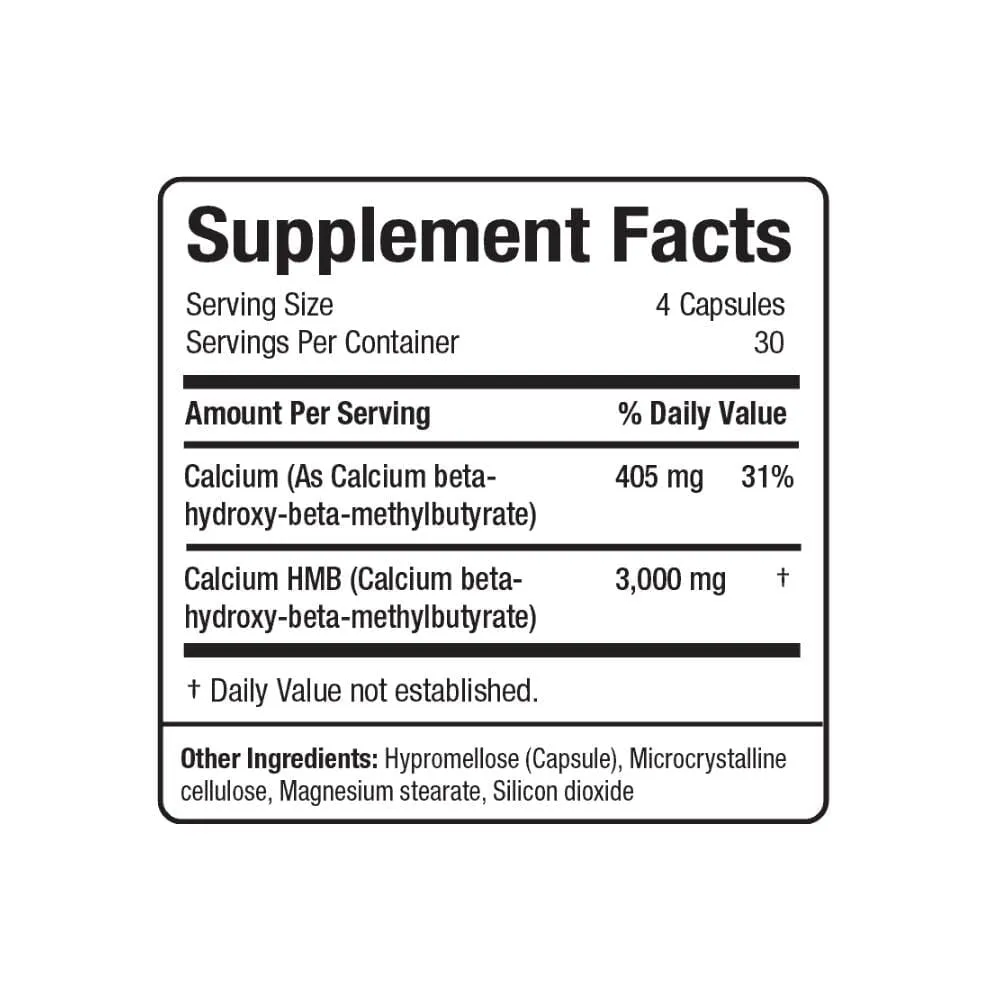 Allmax HMB 3000 120 Capsules