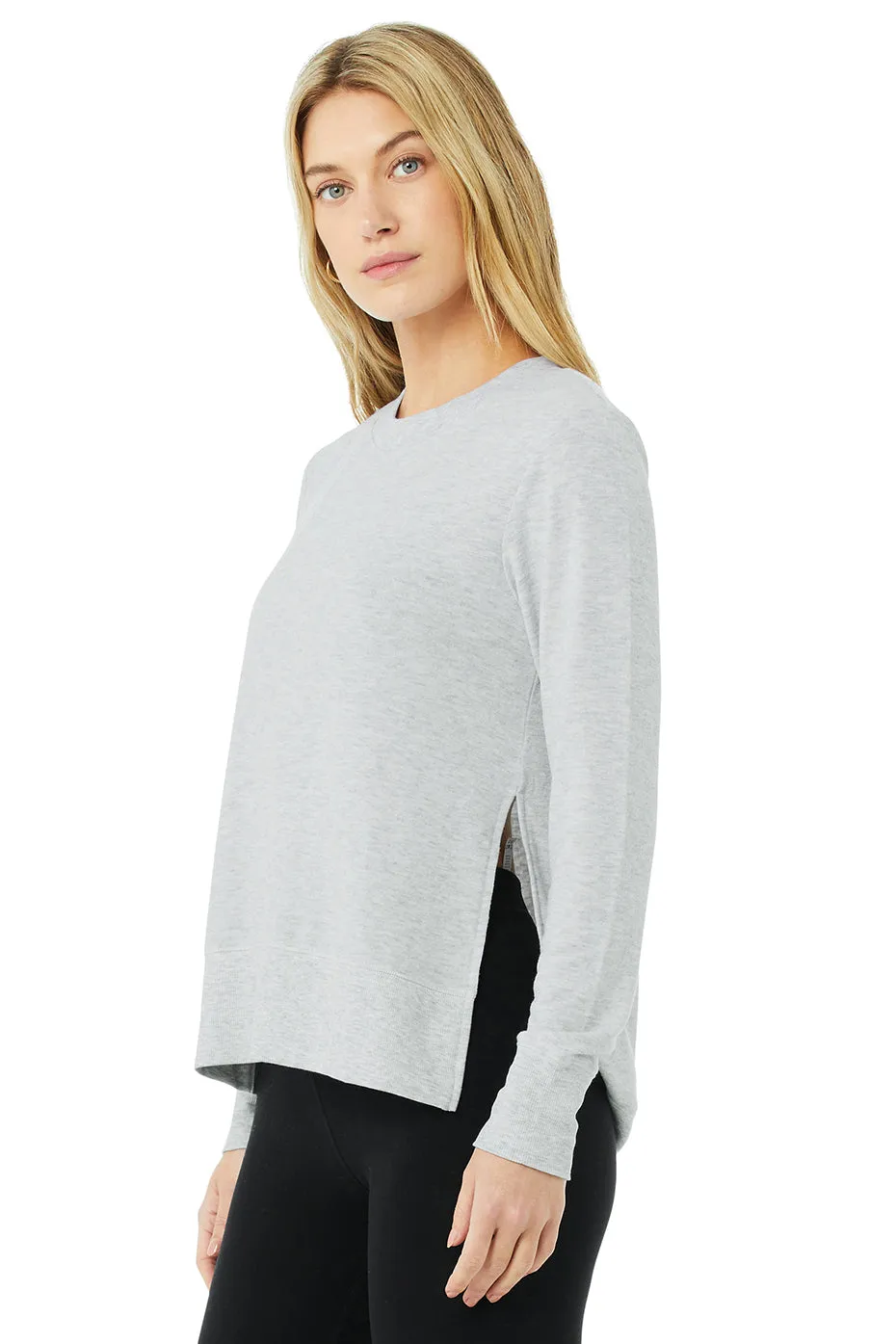 Alolux Glimpse Long Sleeve - Athletic Heather Grey