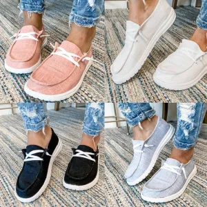 Amozae-- New Women Shoes Sneakers Canvas Flats Large Size Women Fashion Vulcanize Shoes Summer Flats Mujer Zapatill Casual Shoes