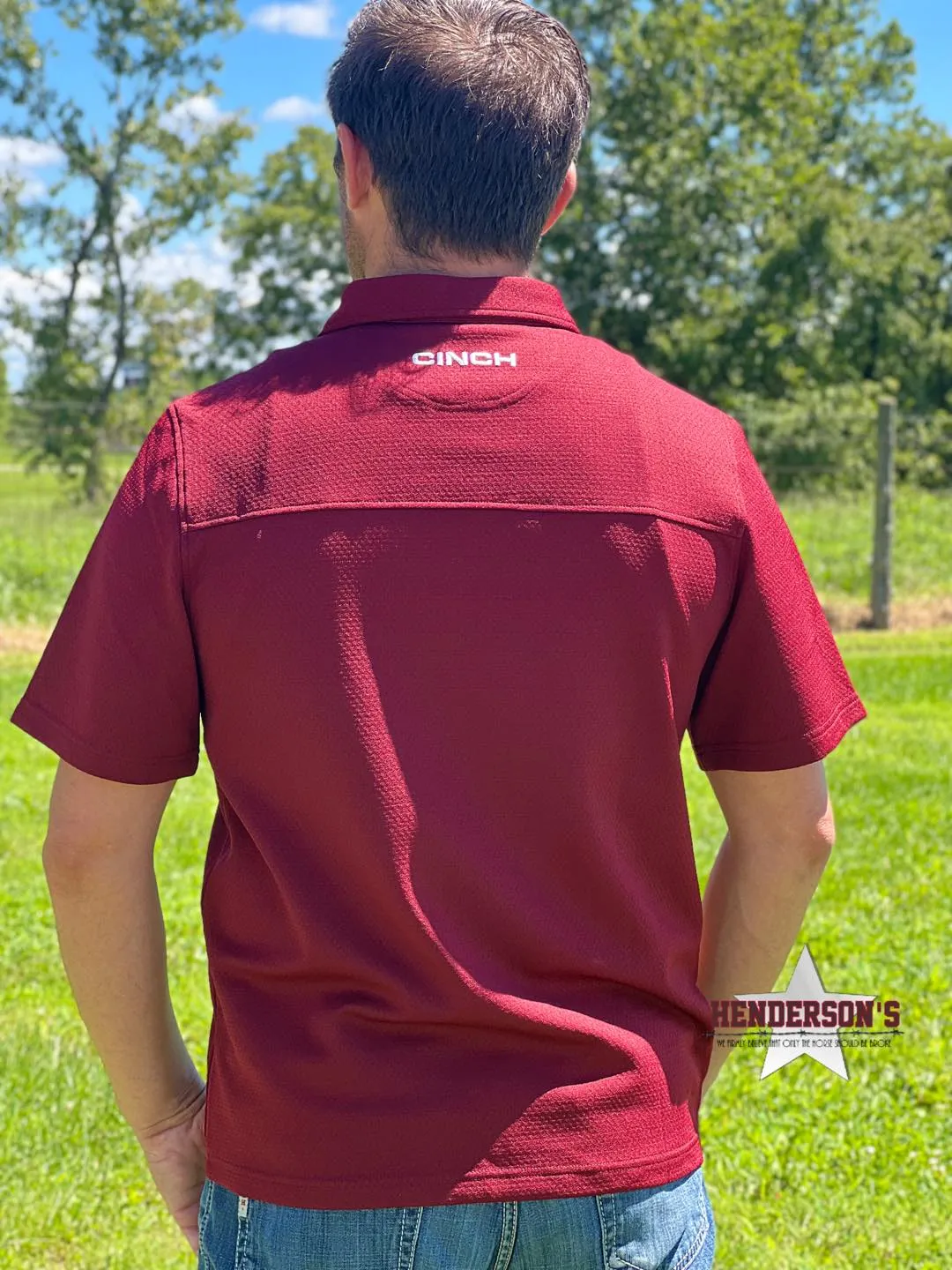 Arenaflex Polo by Cinch ~ Brick Red