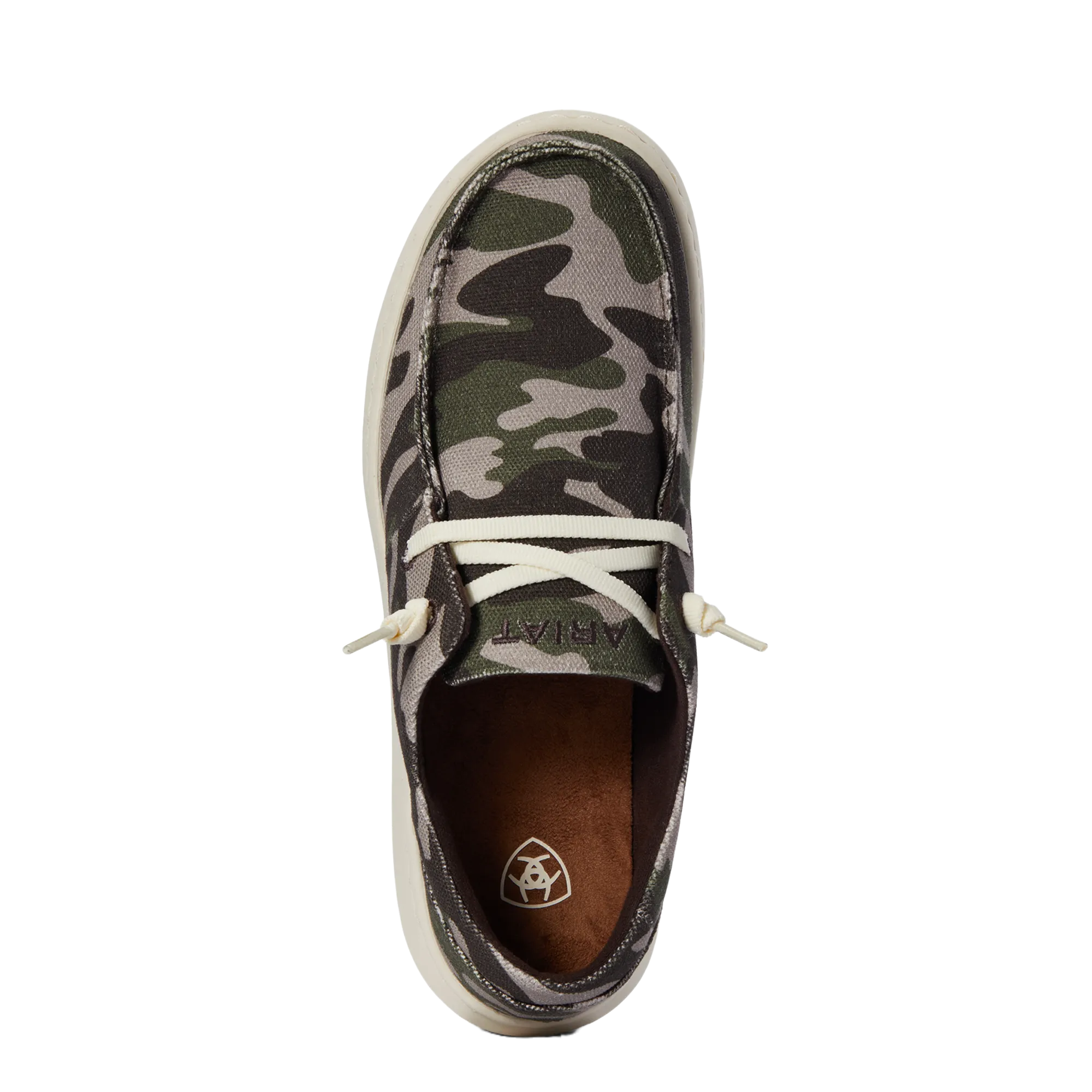 Ariat Ladies Hilo Camo Print Lace Up Shoes 10038458