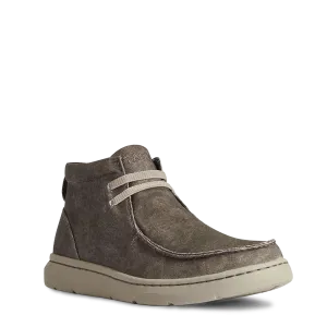 Ariat Men's Hilo Mid Grey Canvas Casual Shoes 10038357