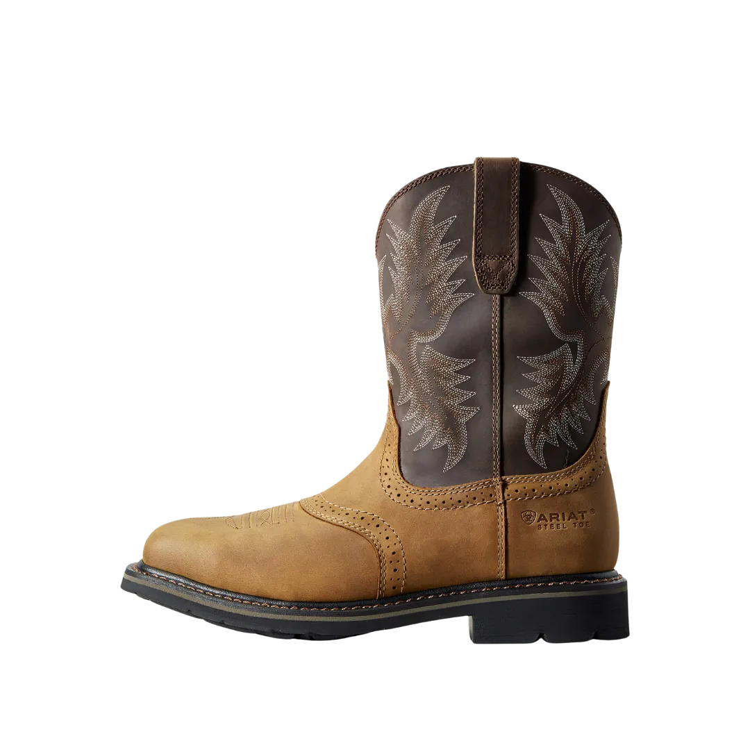 Ariat Men's Sierra Wide Square Toe Steel Work Boots