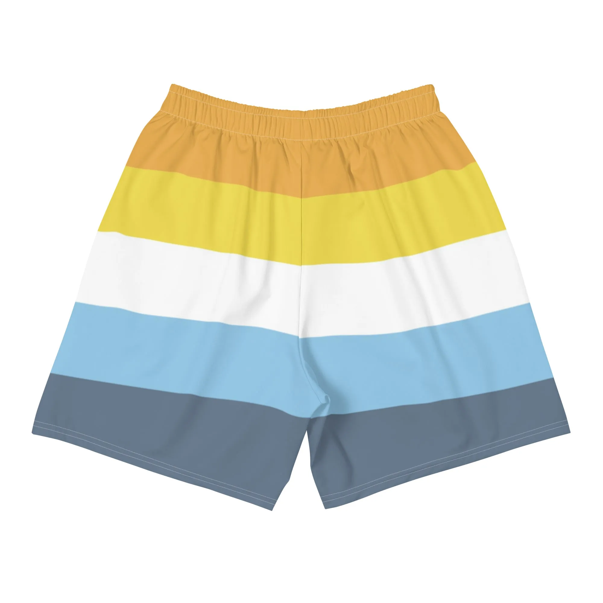 AroAce Flag Long Athletic Shorts