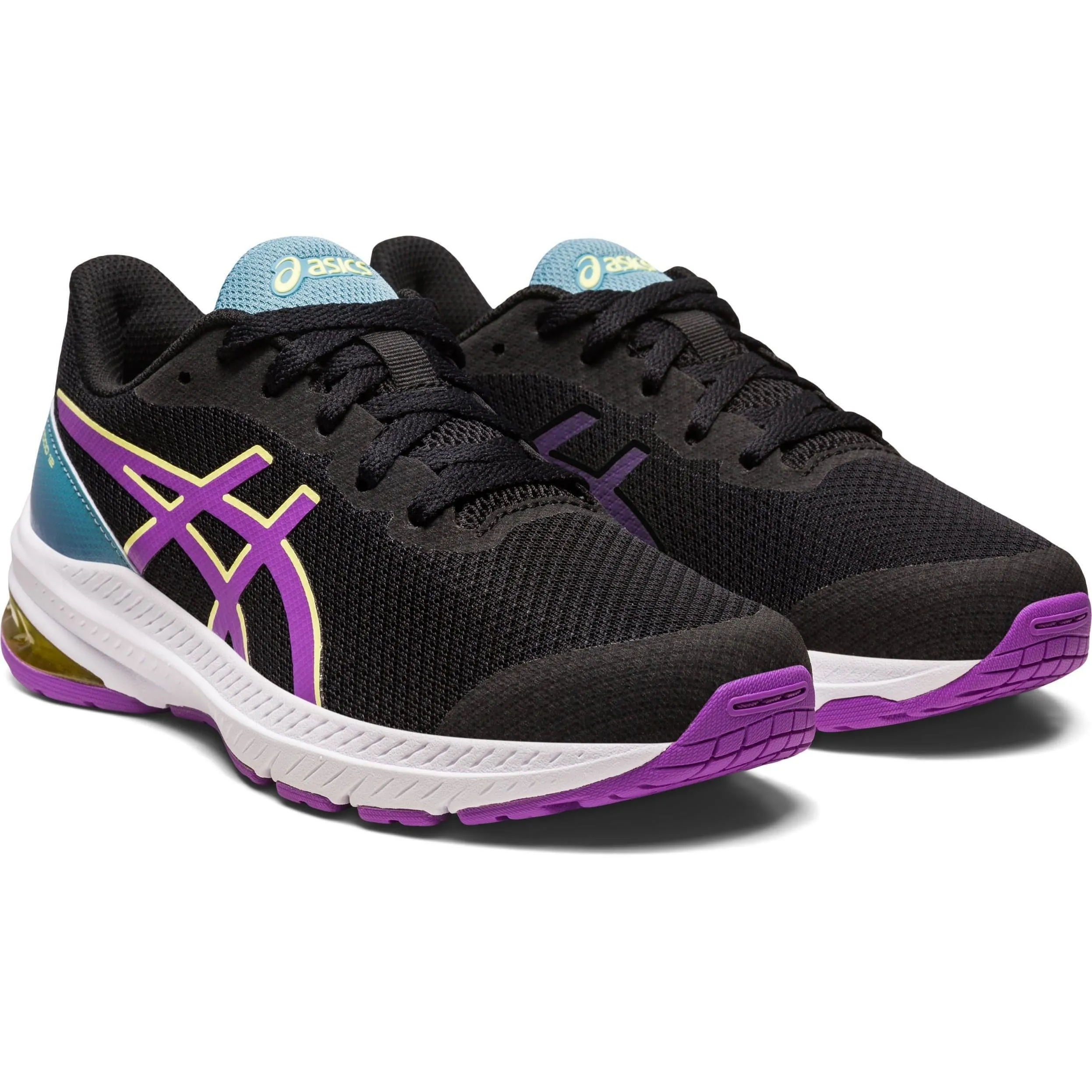 Asics GT 1000 12 GS Junior Running Shoes - Black