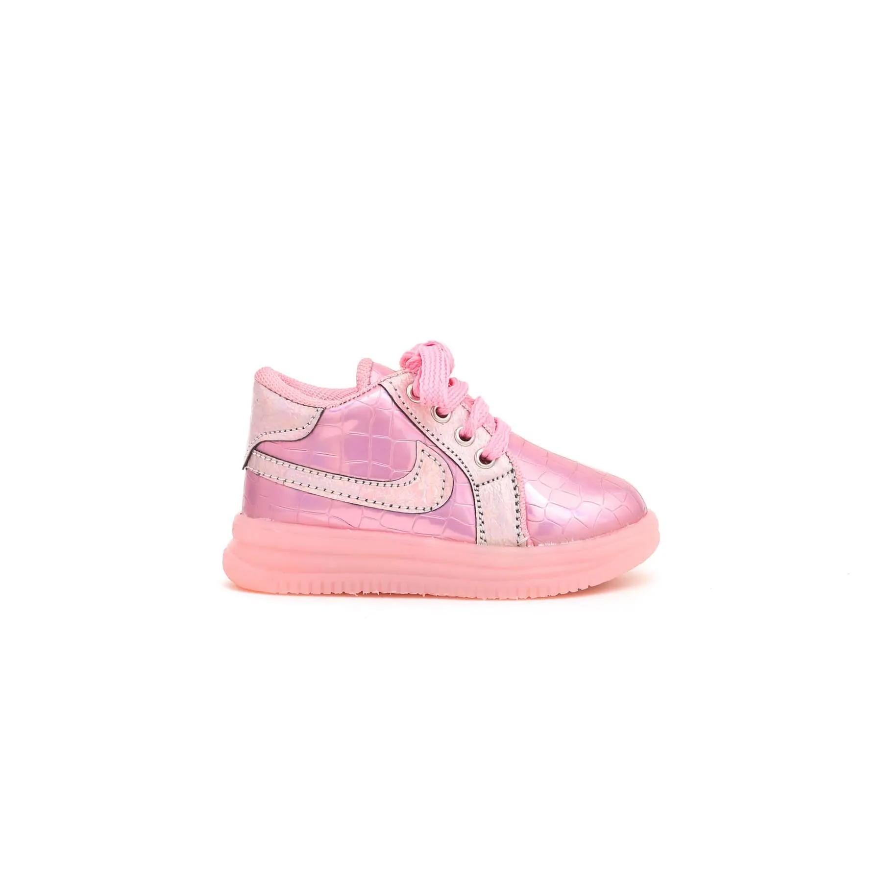 Babies Pink Casual Booties KD7738