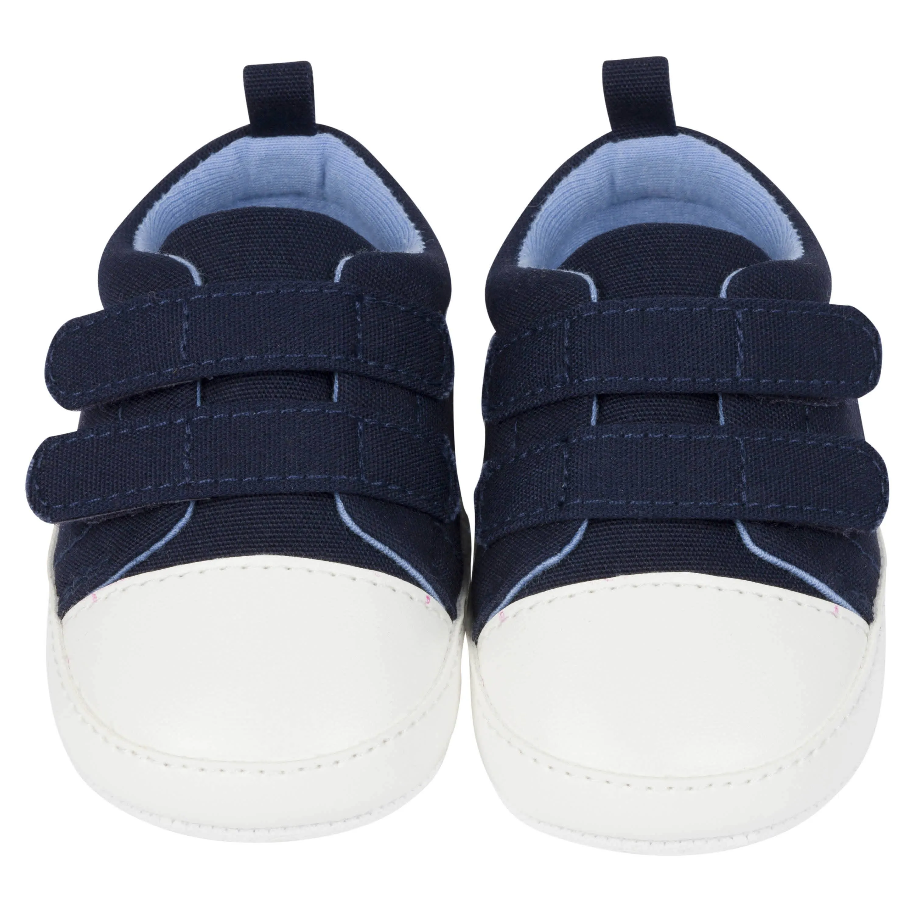 Baby Neutral Navy Canvas Sneakers