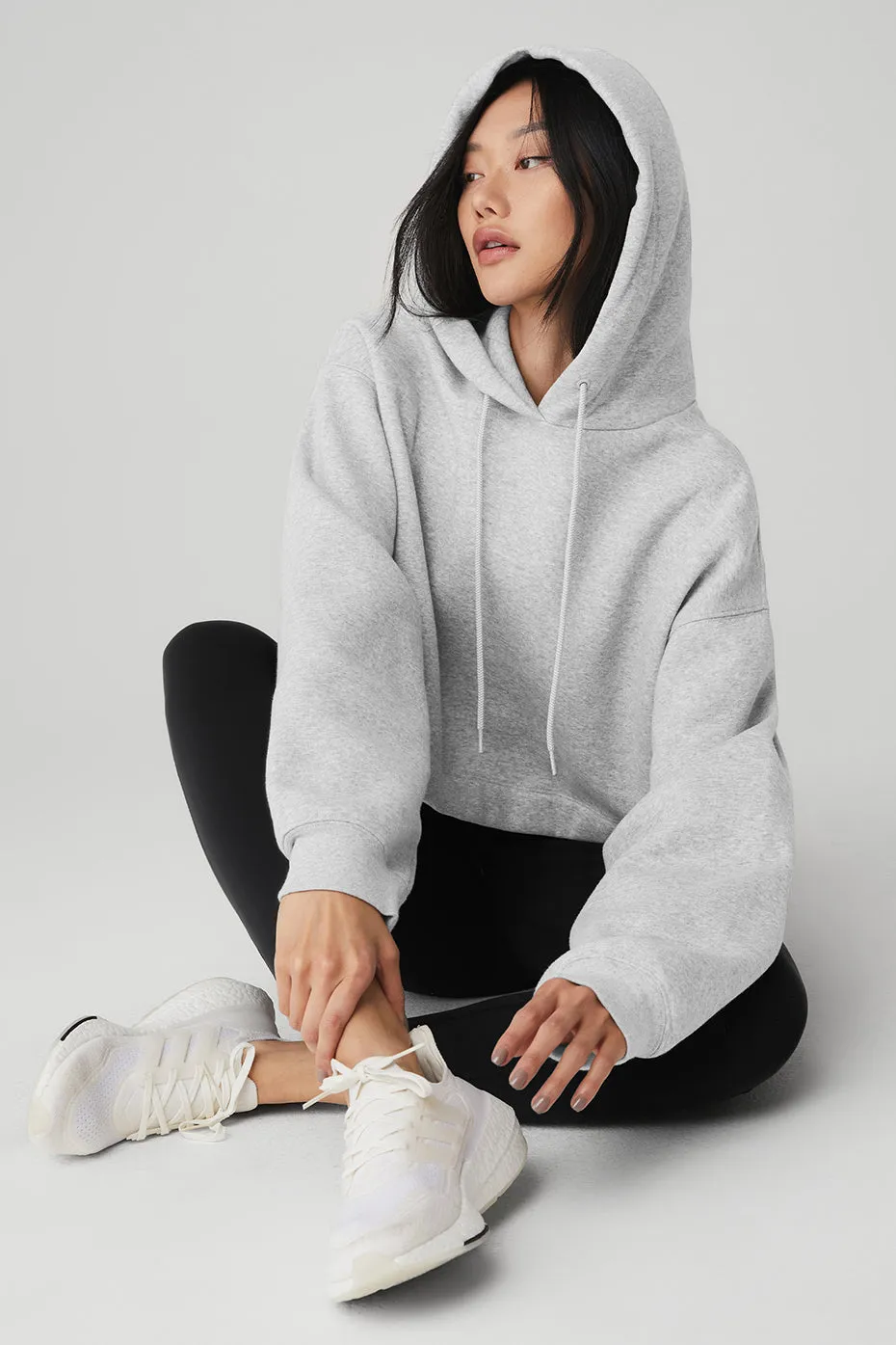 Bae Hoodie - Athletic Heather Grey