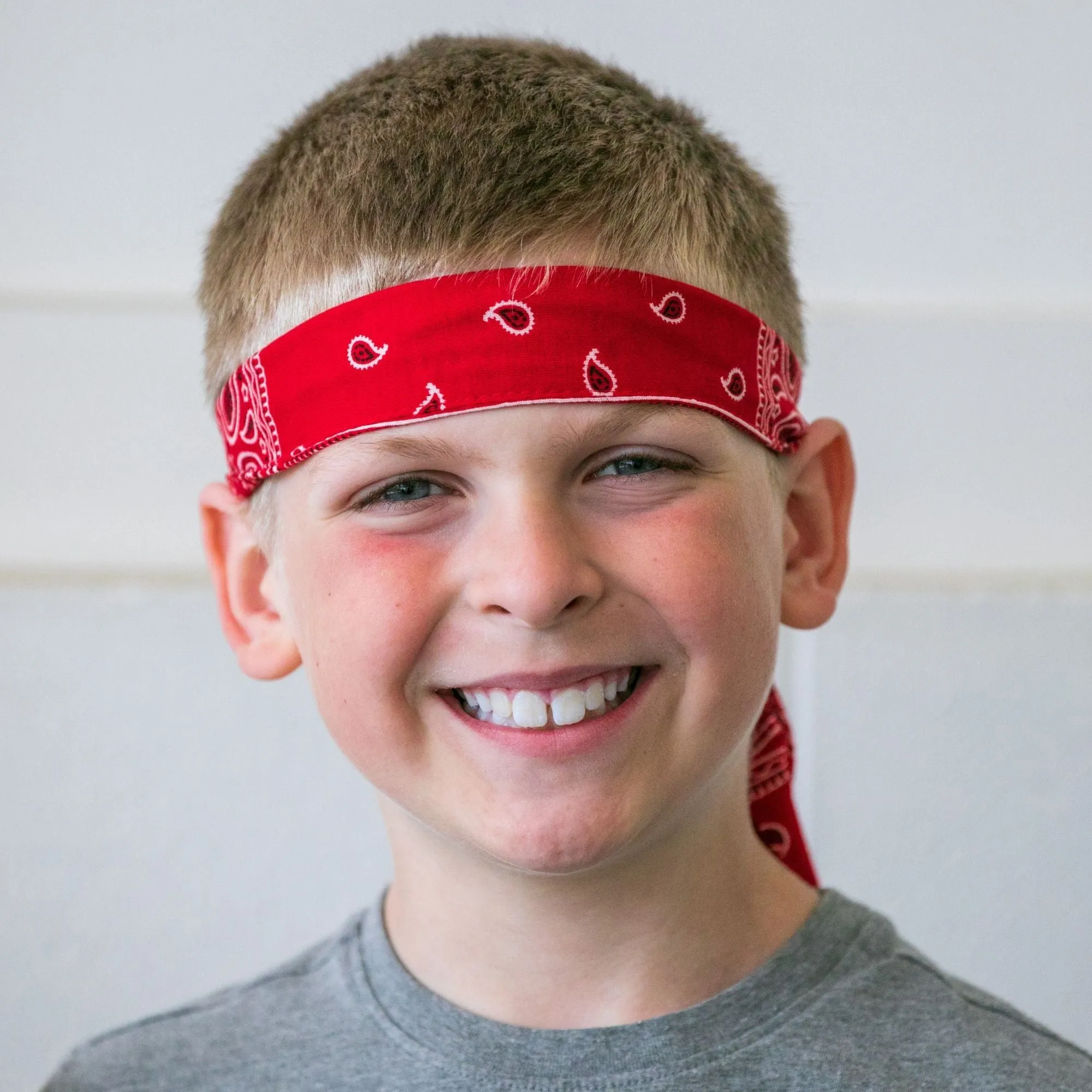 Bandana Tie Headbands - 3 Pack