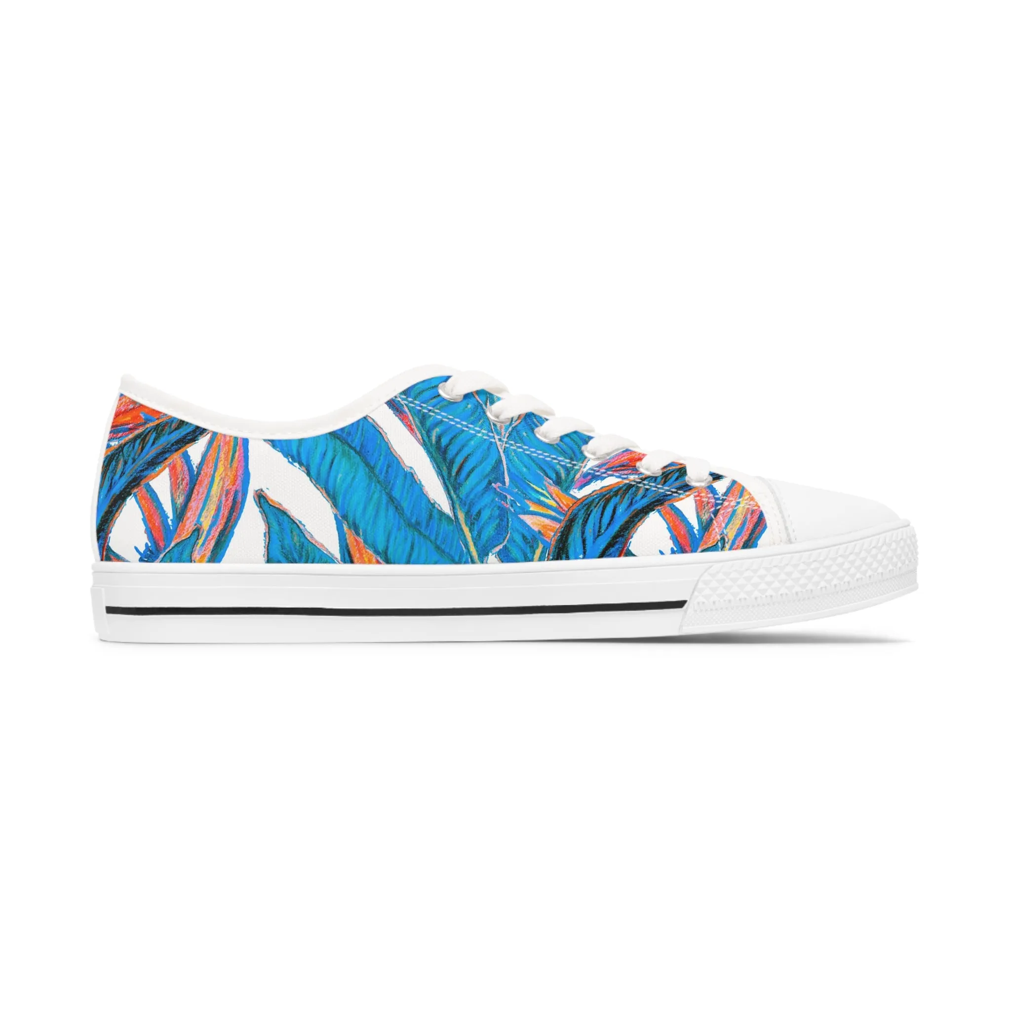 Blue Feather Women's Low Top Sneakers