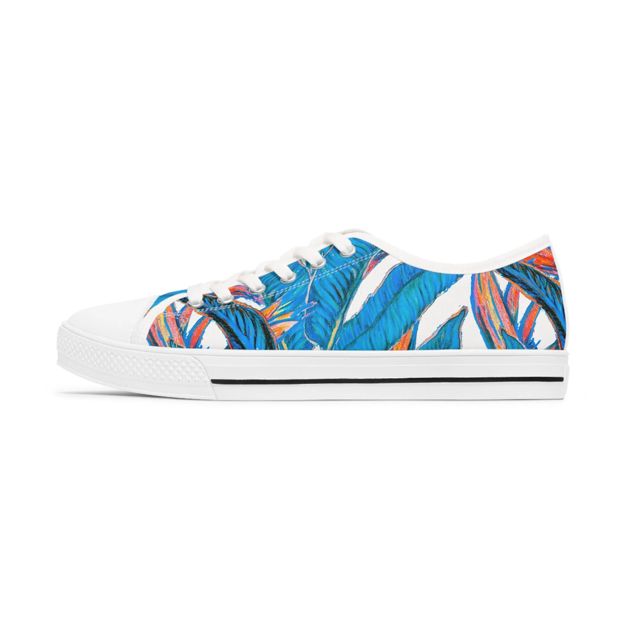 Blue Feather Women's Low Top Sneakers