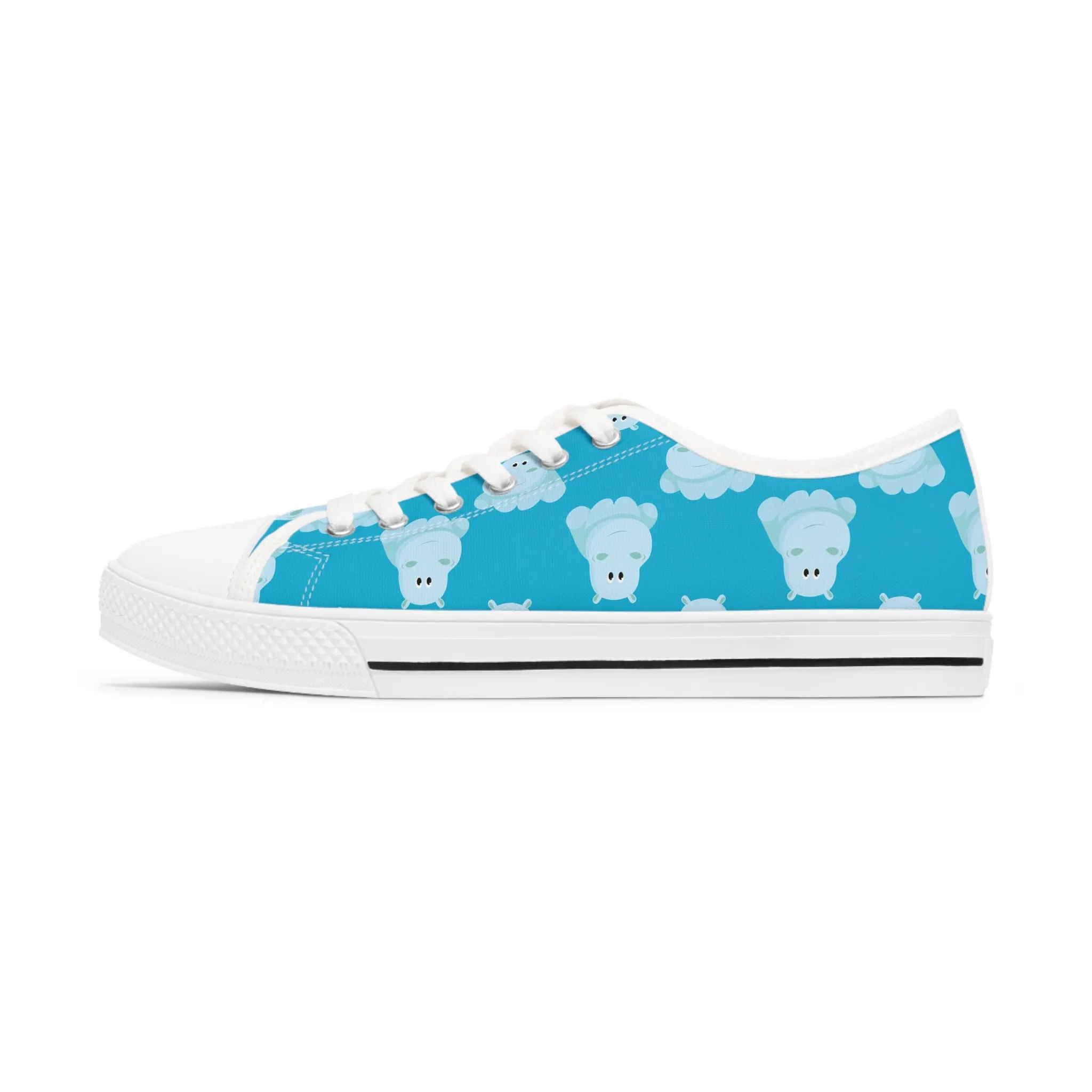 Blue Hippo Women's Low Top Sneakers