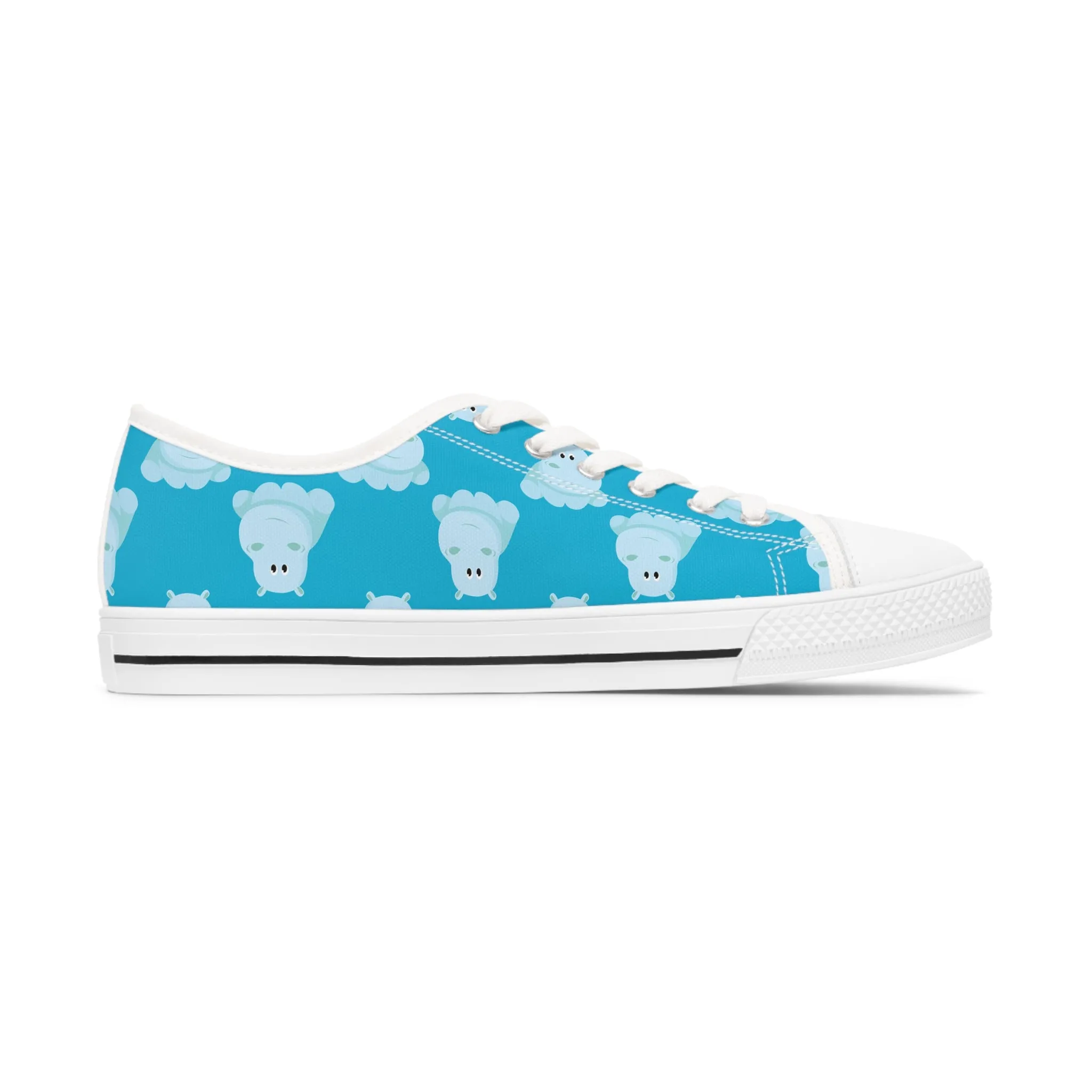 Blue Hippo Women's Low Top Sneakers