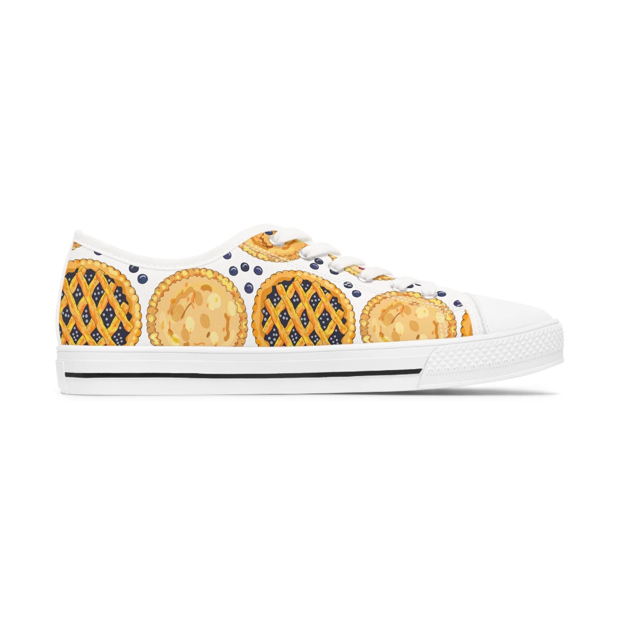 Blueberry Pie Women's Low Top Sneakers