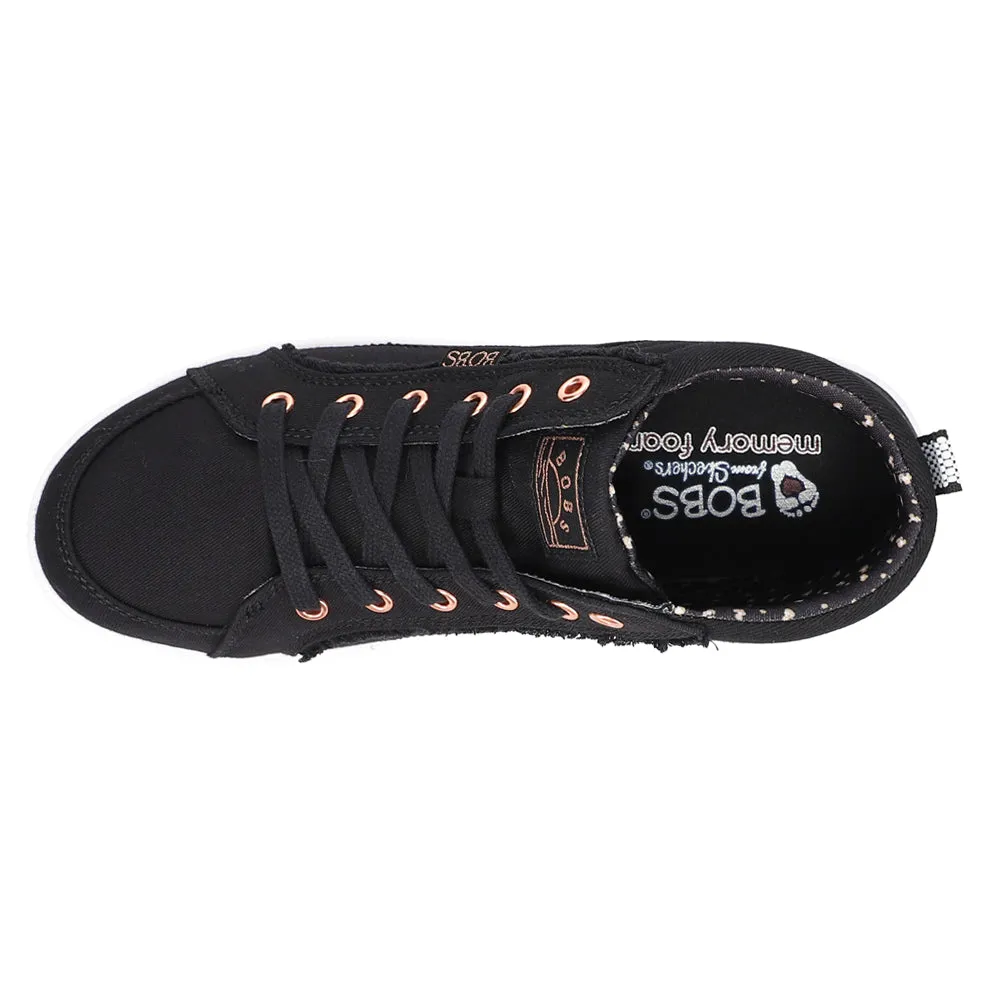 Bobs B Cute Mid Top Lace Up Sneakers