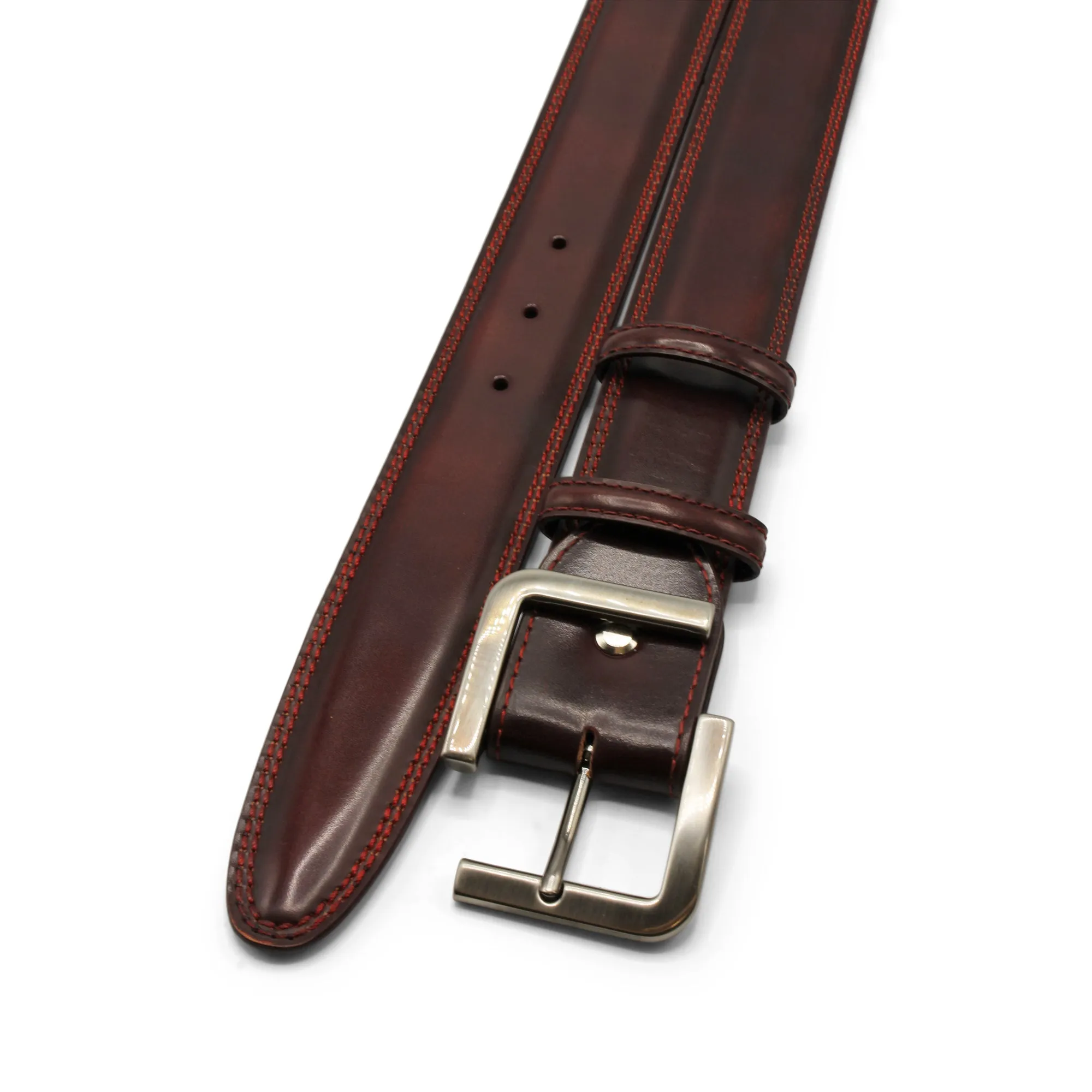 Bogart Welt Maple Tone Hand Burnished Viewfinder Belt