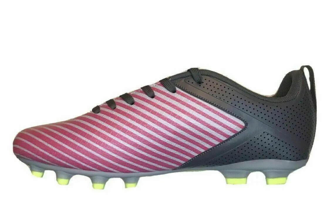 Brava Alert Race Academy Pink & Grey Soccer Cleats Men's (Size Varies) 158989