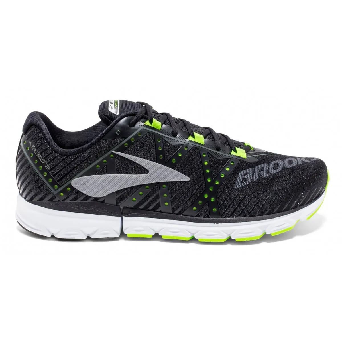 Brooks Neuro 2 Black and Yellow Men- Running Shoes