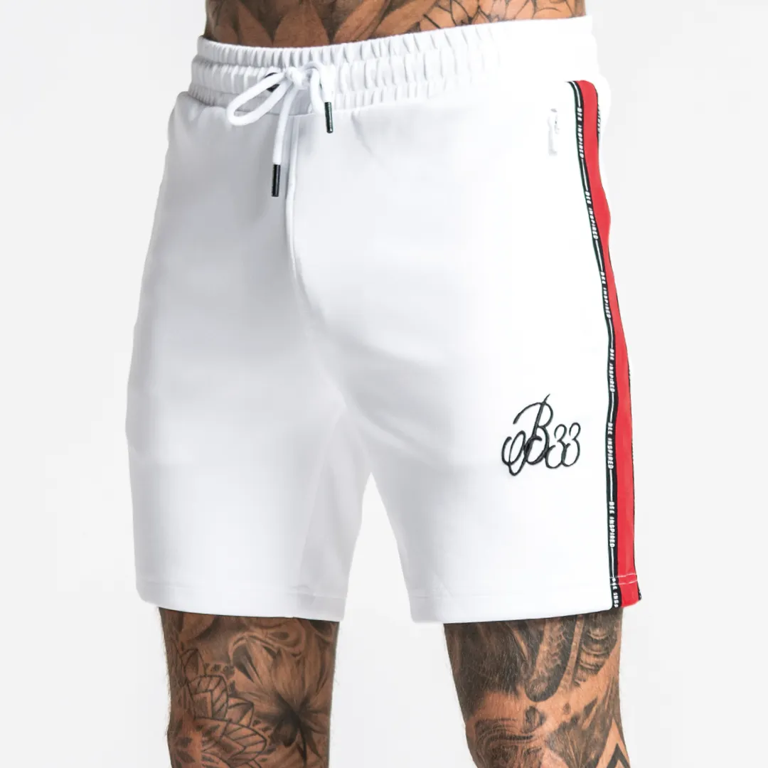 Calder Short - White/Red