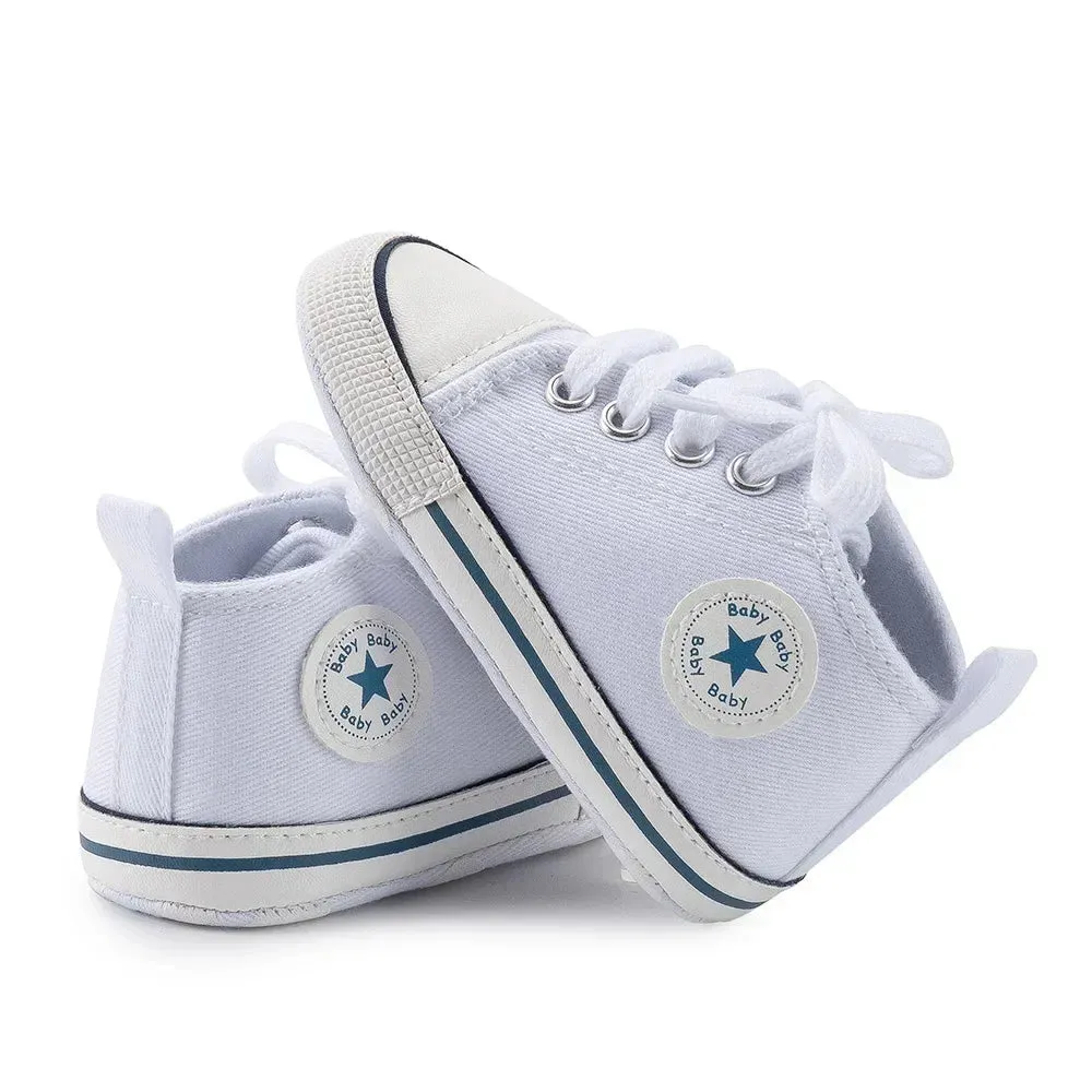 Canvas Sneakers for Baby Boys & Girls - First Walkers