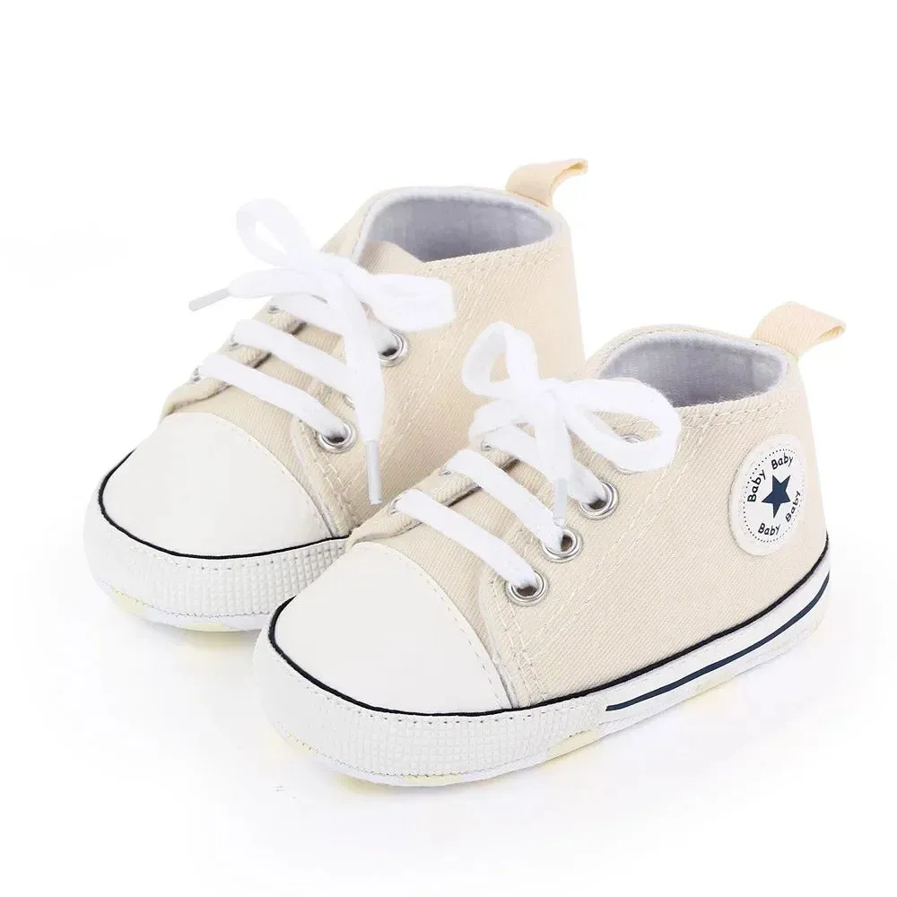 Canvas Sneakers for Baby Boys & Girls - First Walkers