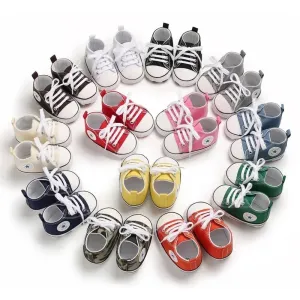 Canvas Sneakers for Baby Boys & Girls - First Walkers