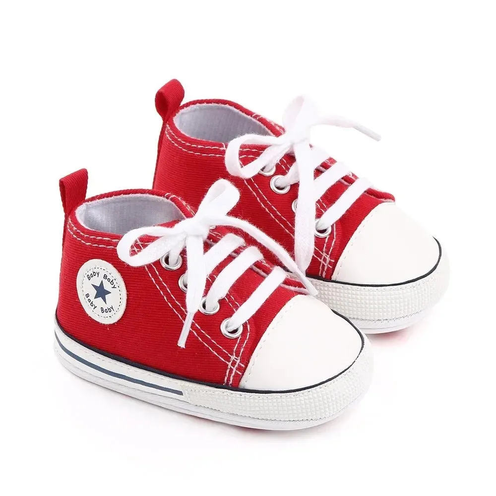 Canvas Sneakers for Baby Boys & Girls - First Walkers