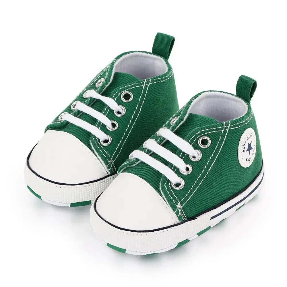 Canvas Sneakers for Baby Boys & Girls - First Walkers