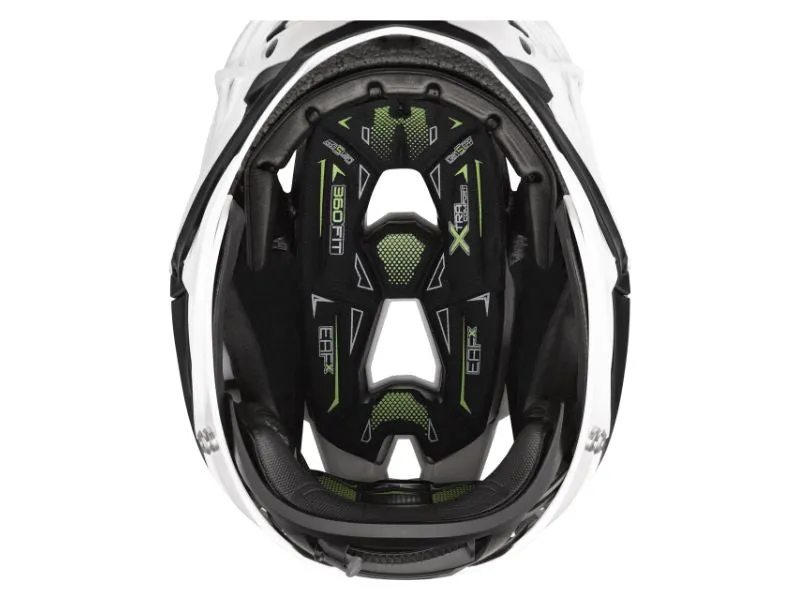 Cascade XRS Pro with Quikclips Field Lacrosse Helmet White