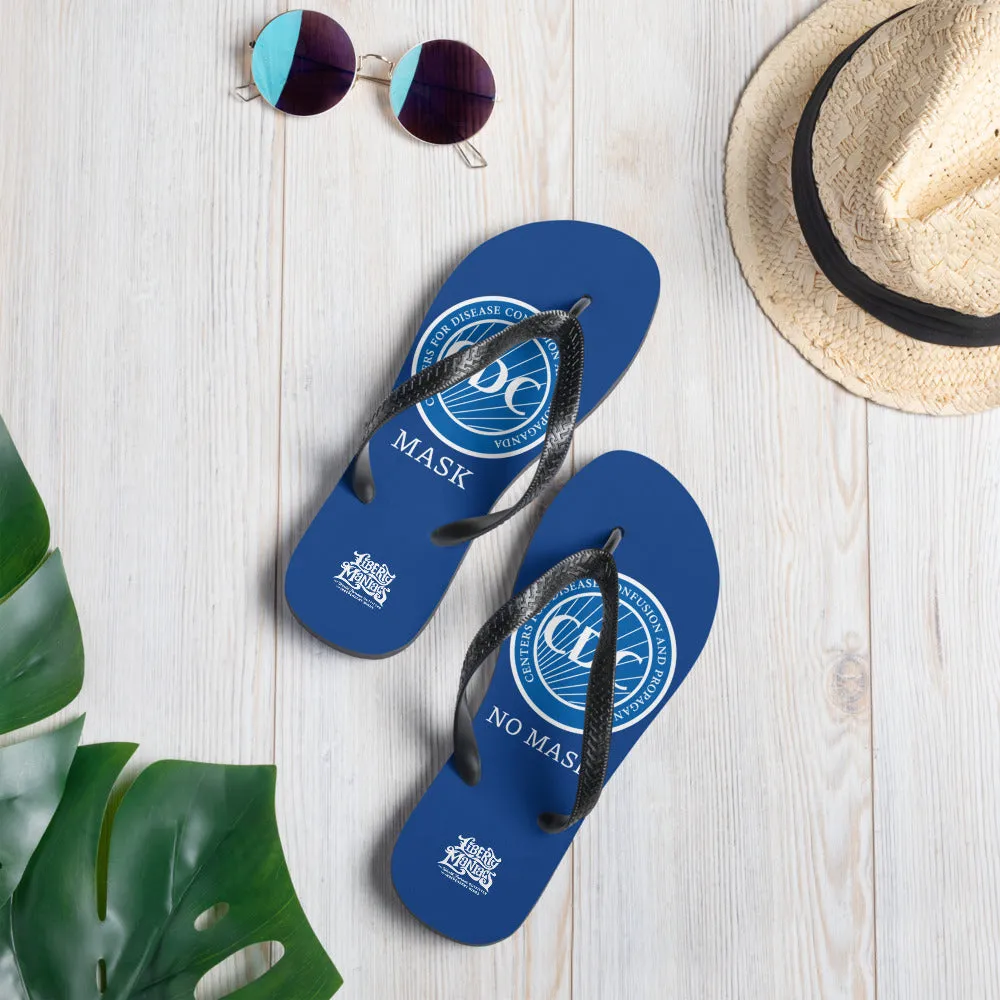 CDC Parody Flip-Flops