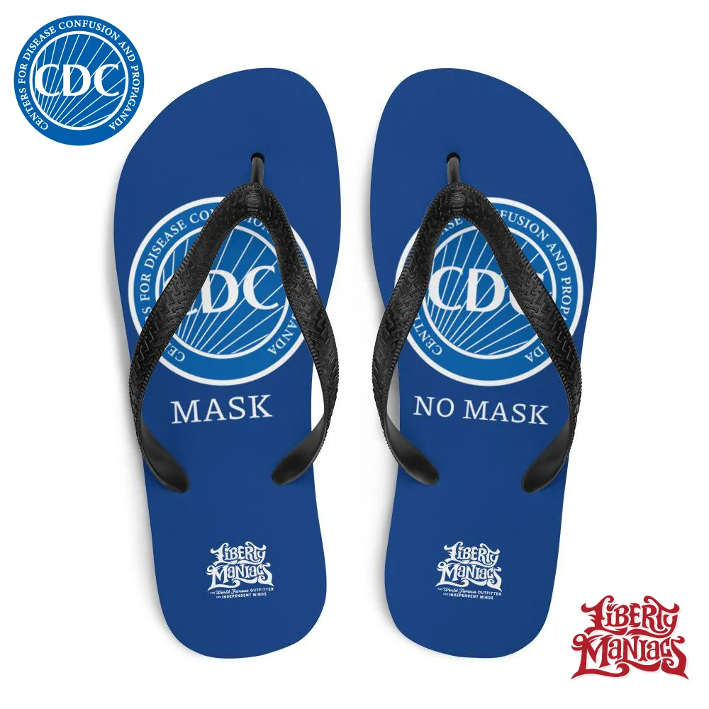 CDC Parody Flip-Flops