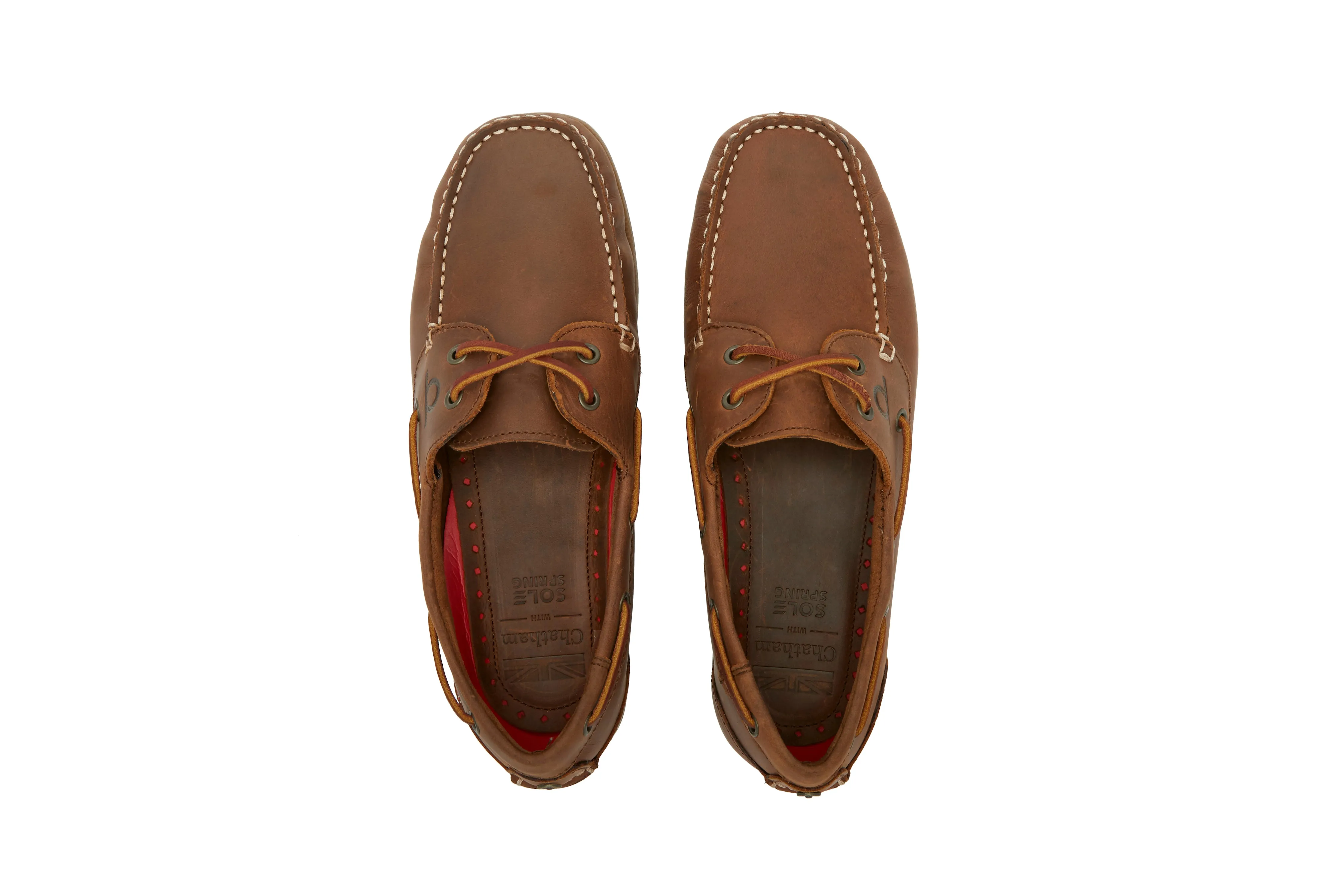 Chatham Men’s Galley II Leather Boat Shoes