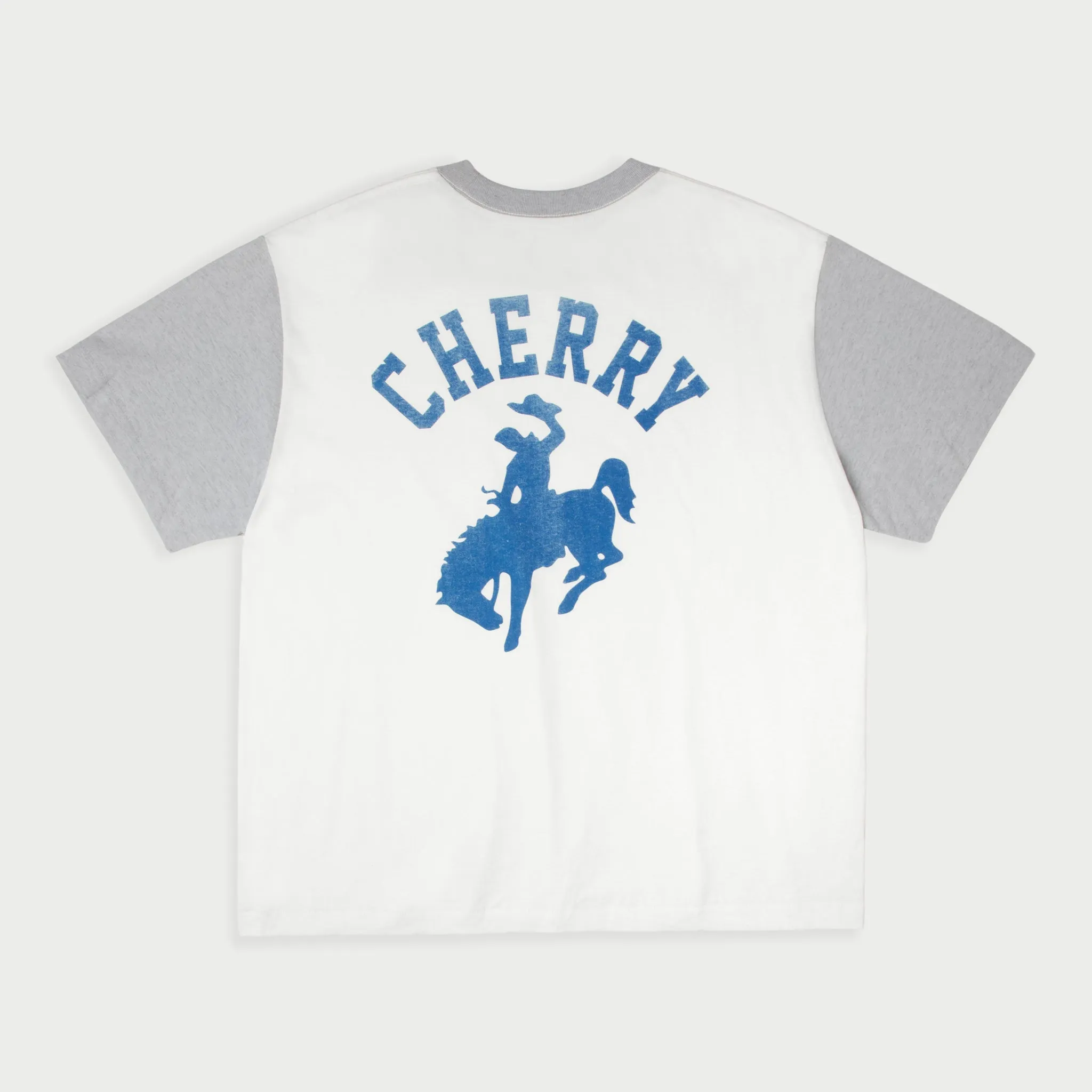 Cherry Athletic Boxy Tee (Vintage White)