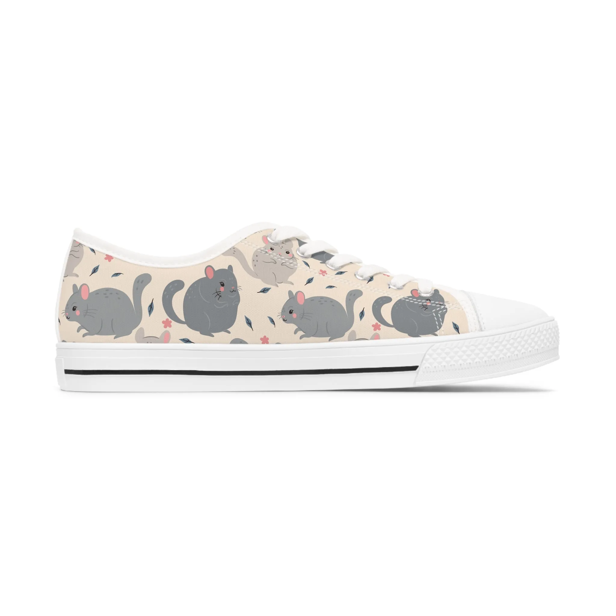 Chinchilla Women's Low Top Sneakers