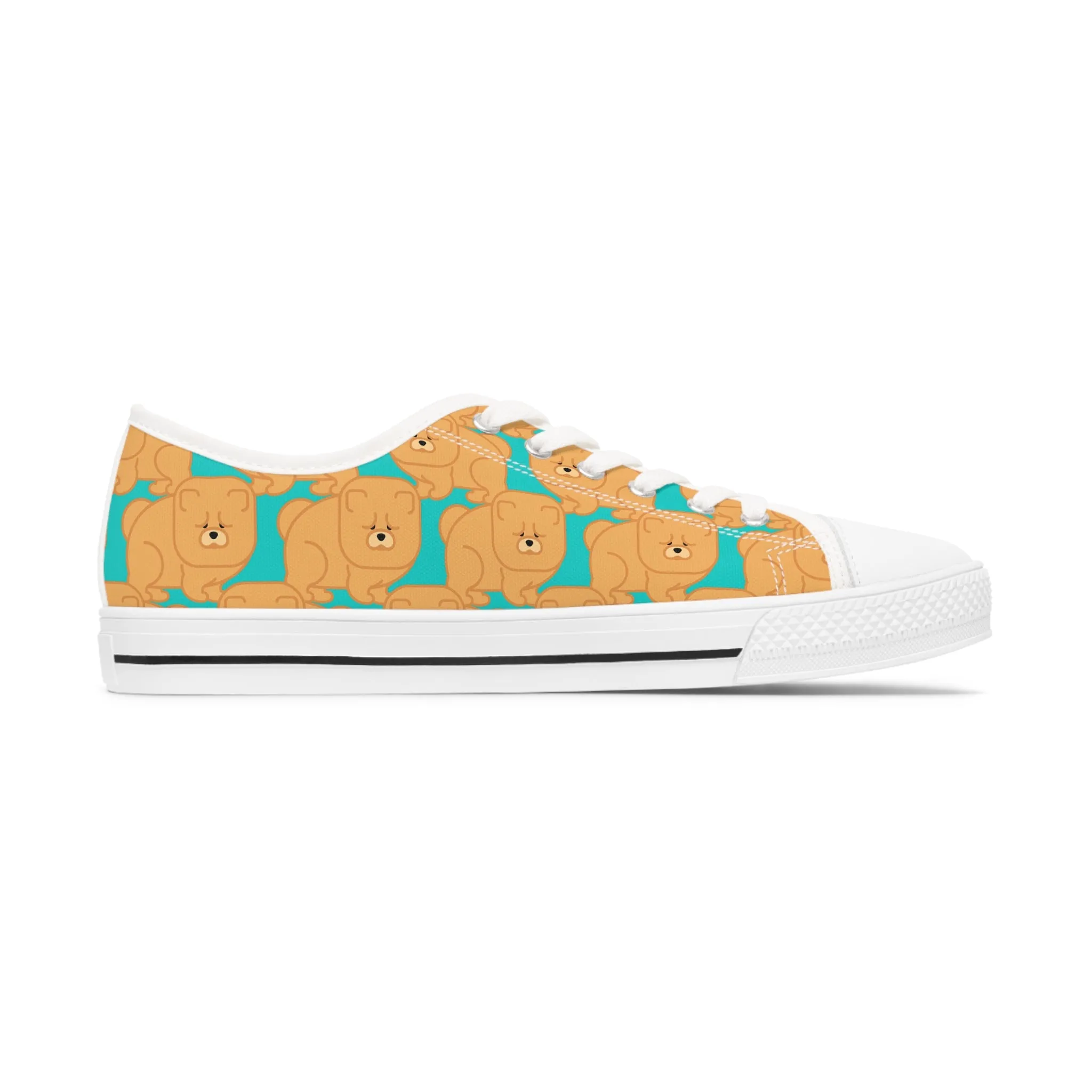 Chow Chow Women's Low Top Sneakers