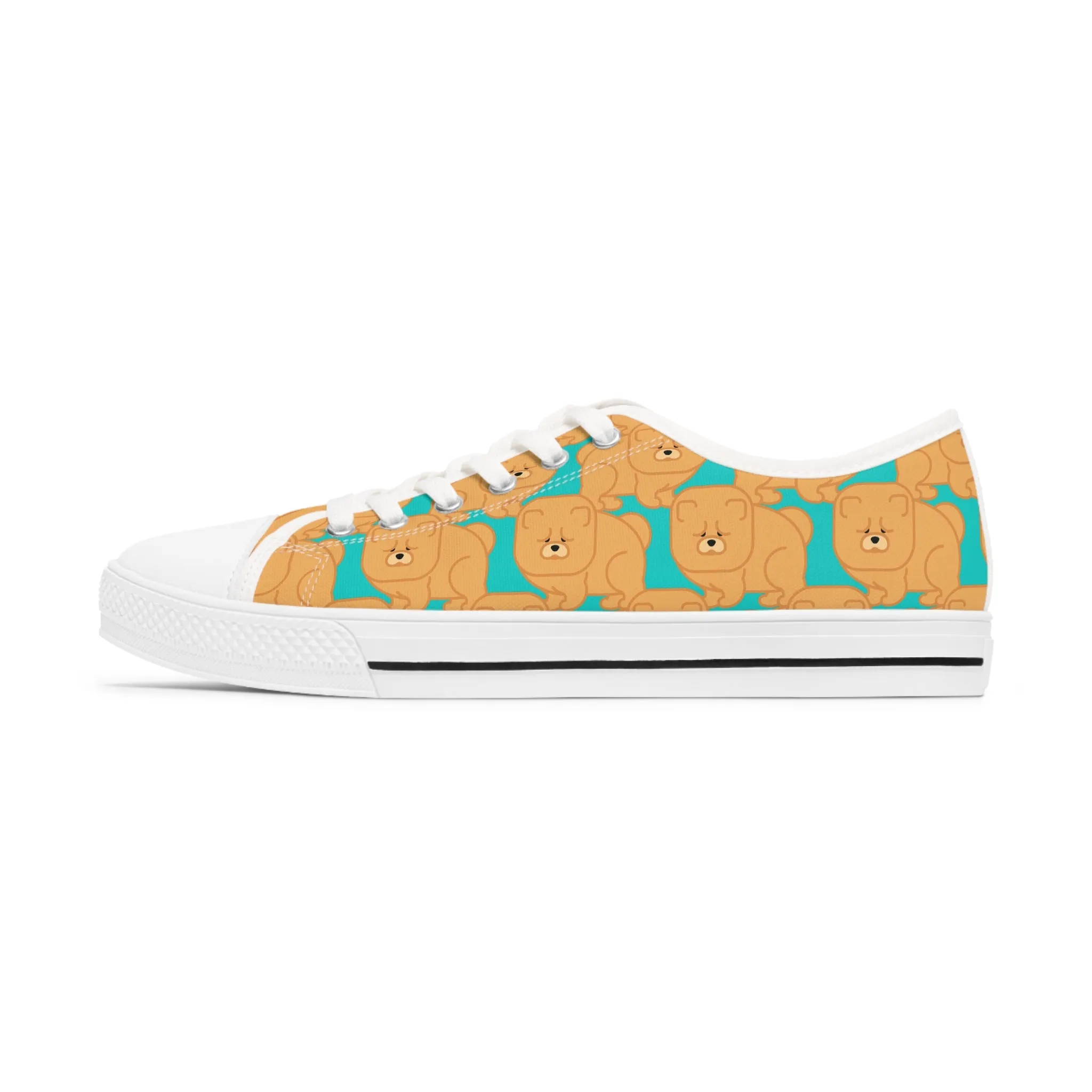 Chow Chow Women's Low Top Sneakers