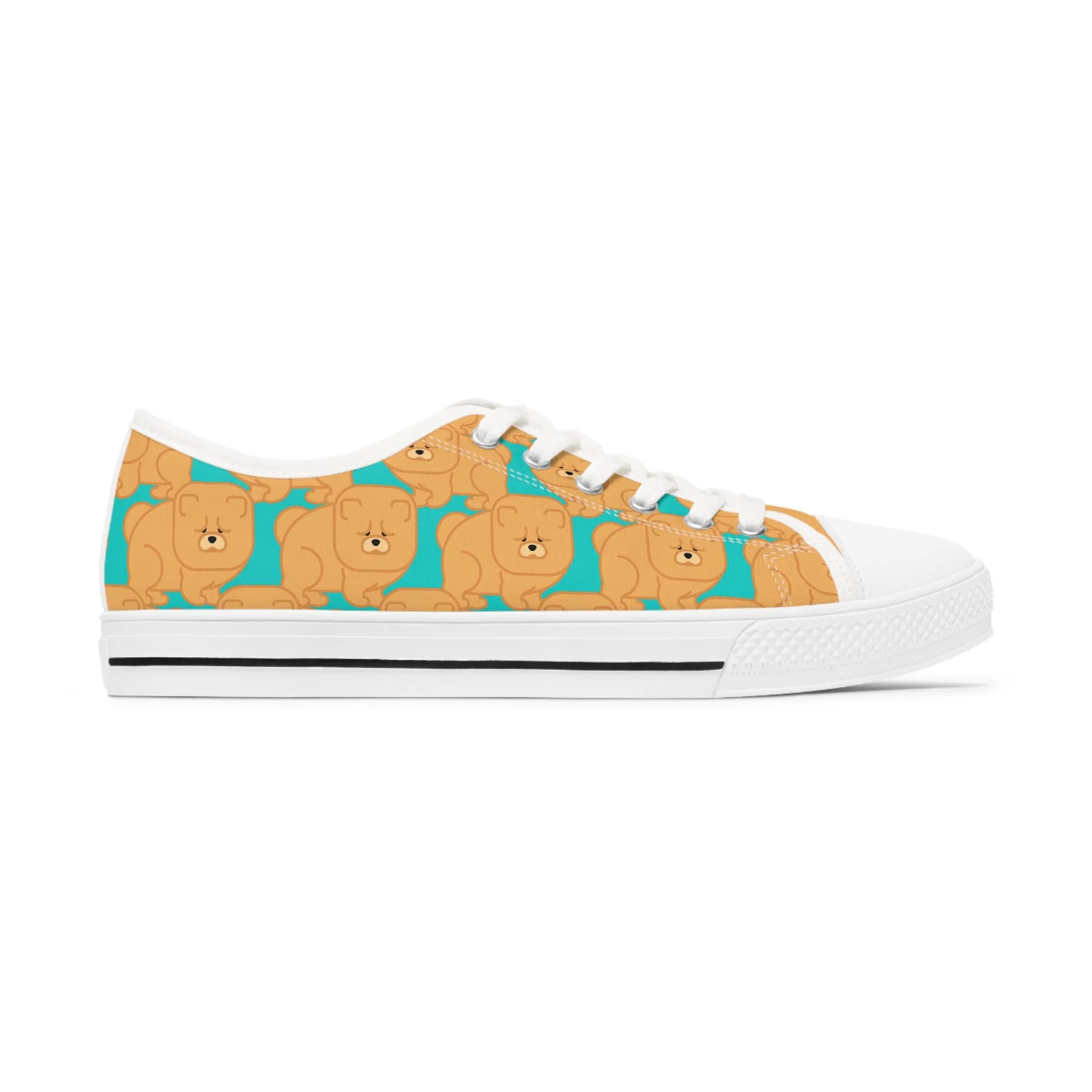 Chow Chow Women's Low Top Sneakers