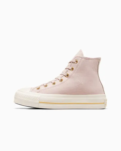 Chuck Taylor Lift Tailored Lines Hi | Flush Stone