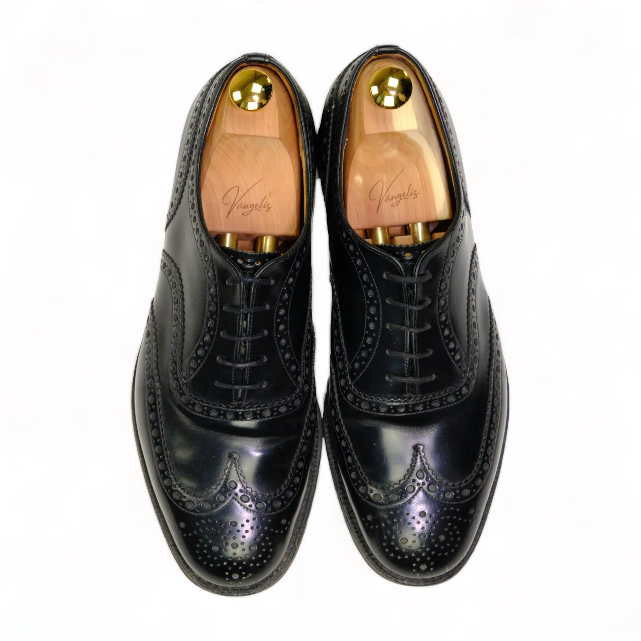 Church's - Black Burwood Wingtip Brogue Oxfords UK 9,5 / EU 43,5