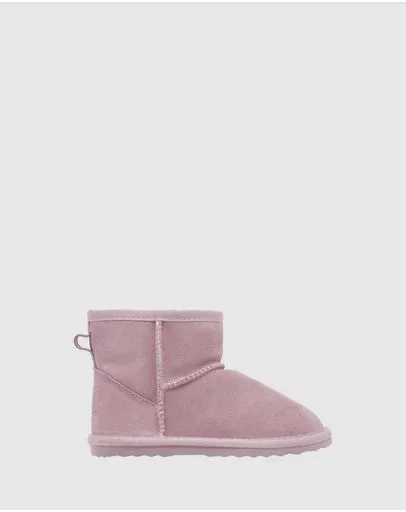 Clarks Cozy Slipper - Dusty Pink