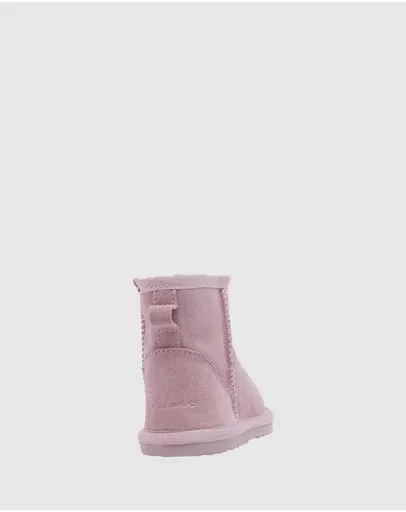 Clarks Cozy Slipper - Dusty Pink