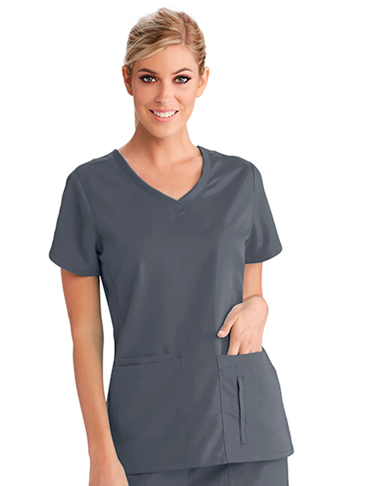 Classic - Women's Cora V-Neck Scrub Top [1]